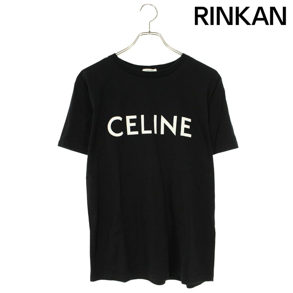 セリーヌ 2X764671Q ロゴプリントルーズフィットTシャツ レディース