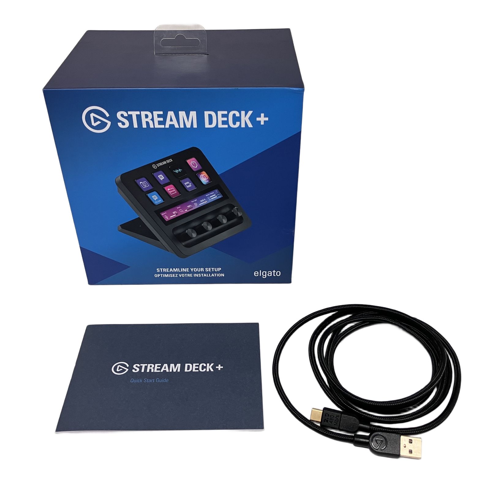 elgato STREAM DECK + 20GBD9901 ストリームデック プラス ライブ