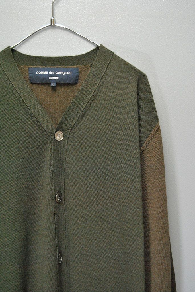COMME des GARCONS HOMME ウールカーディガン コムデギャルソン オム