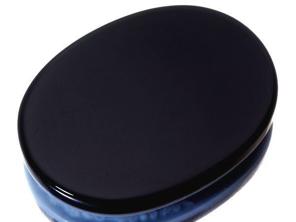 ジュエリー極】華やかな貴婦人の彫刻 高級ブルーストーンカメオルース