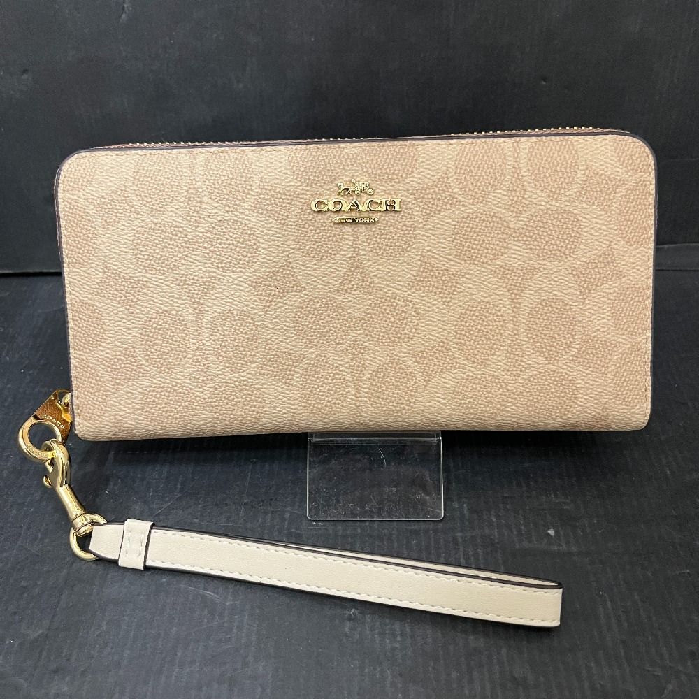 06 w 19705 COACH YORK 長財布 品