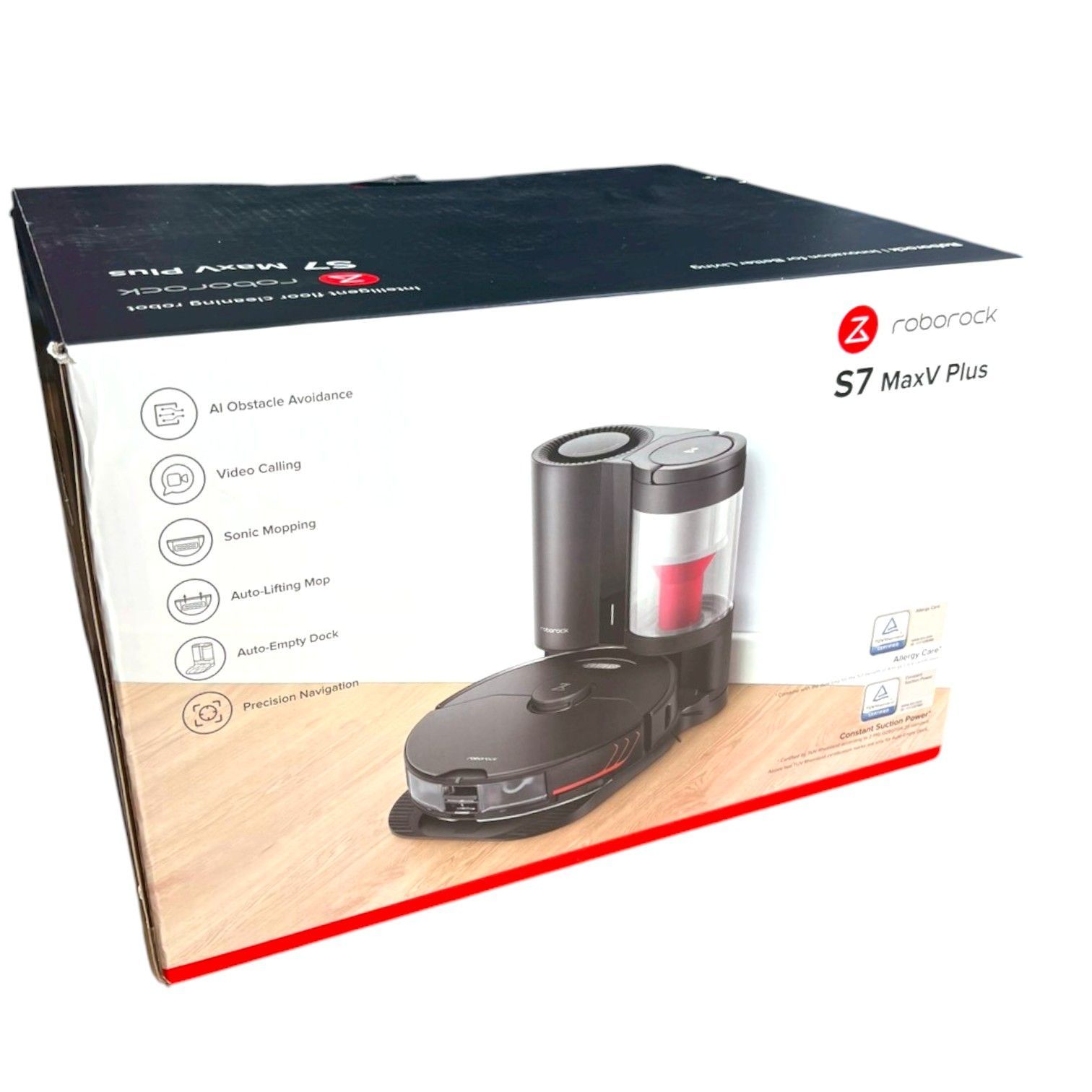 Roborock S 7 Max V Plus 全自動 ドック ロボット掃除 ルンバ 掃除機 ロボロック 元