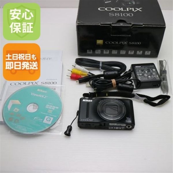 超 COOLPIX S 8100 ノーブルブラック Nikon デジカメ デジタルカメラ 本体 06000