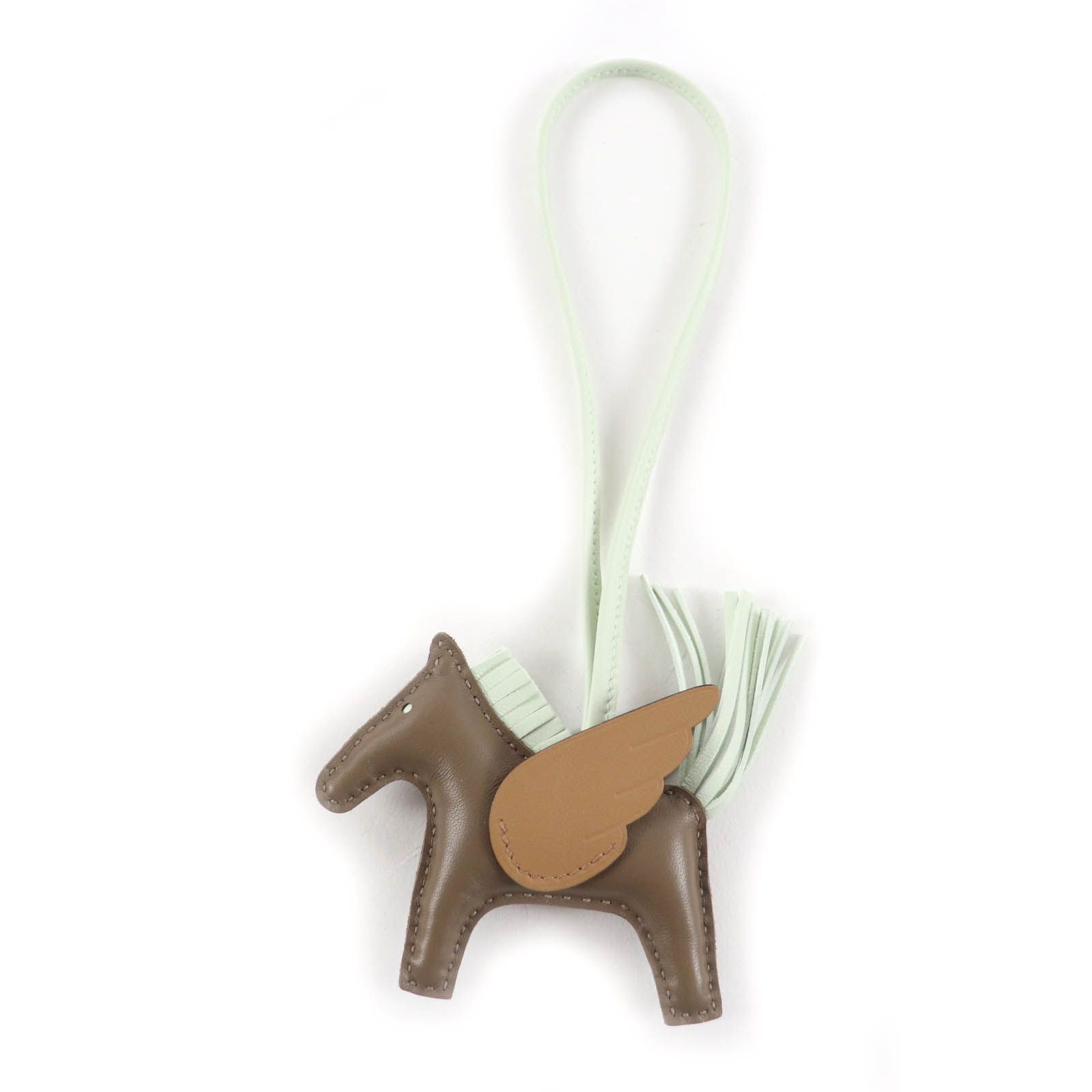 極美品✨ HERMES エルメス ロデオ ペガサス MM グリーン 箱付き 未使用品☆HERMES エルメス ロデオ ペガサス PM エトゥープ/ビスキュイ