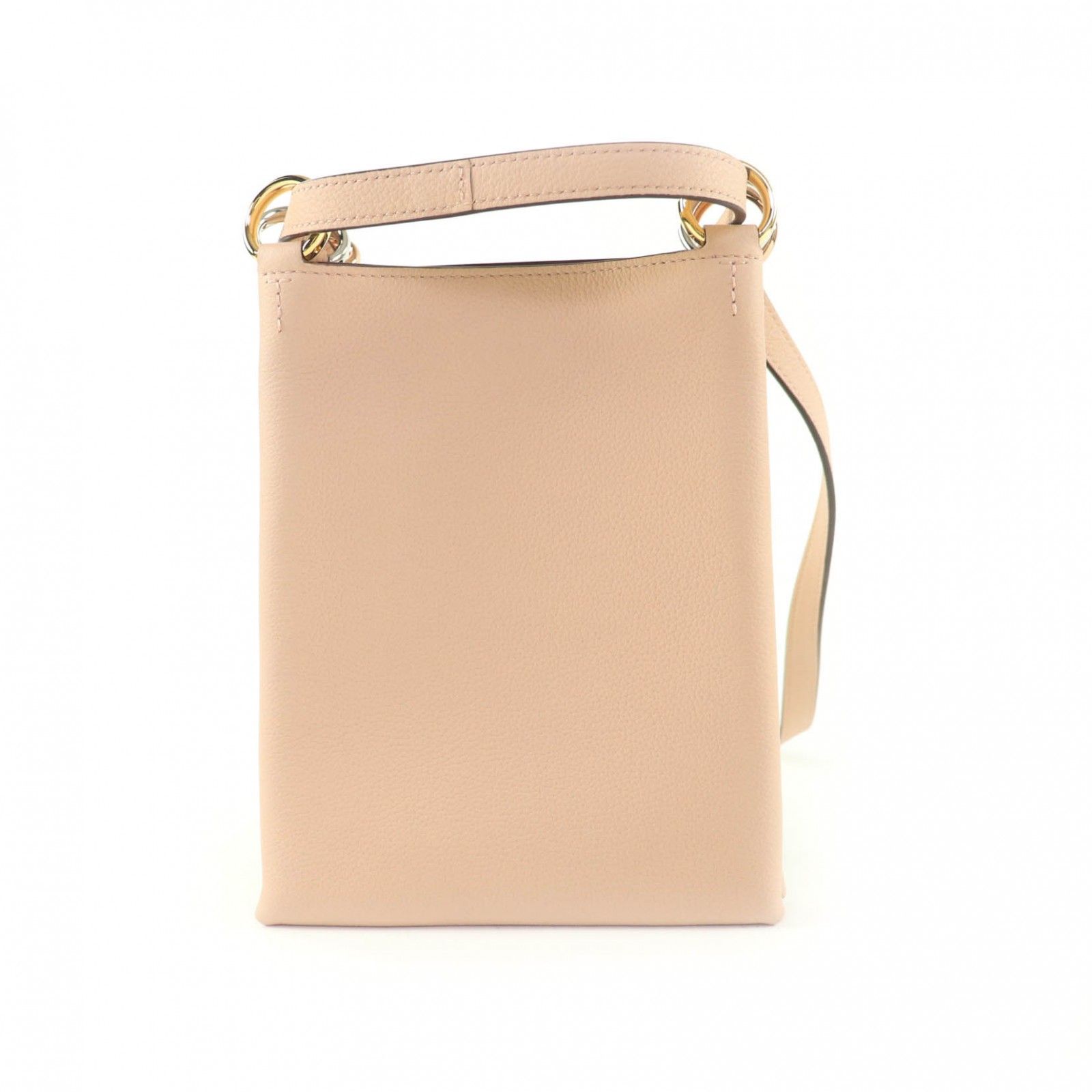 Cartier カルティエ Trinity トリニティ 100周年記念 レザー ショルダーバッグ ピンク イタリア製 レディース