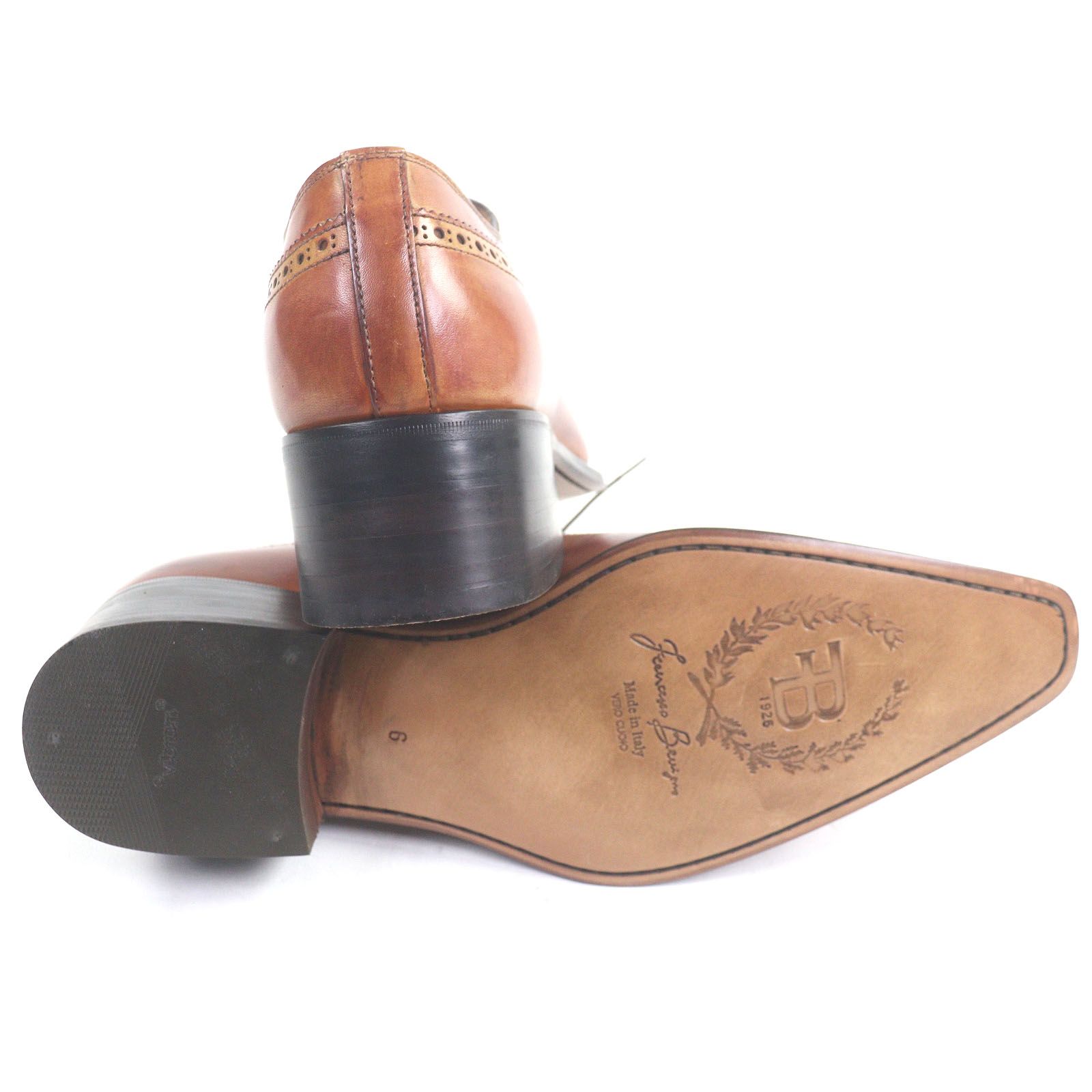 極美品□FRANCESCO BENIGNO フランチェスコ ベニーニョ レザー