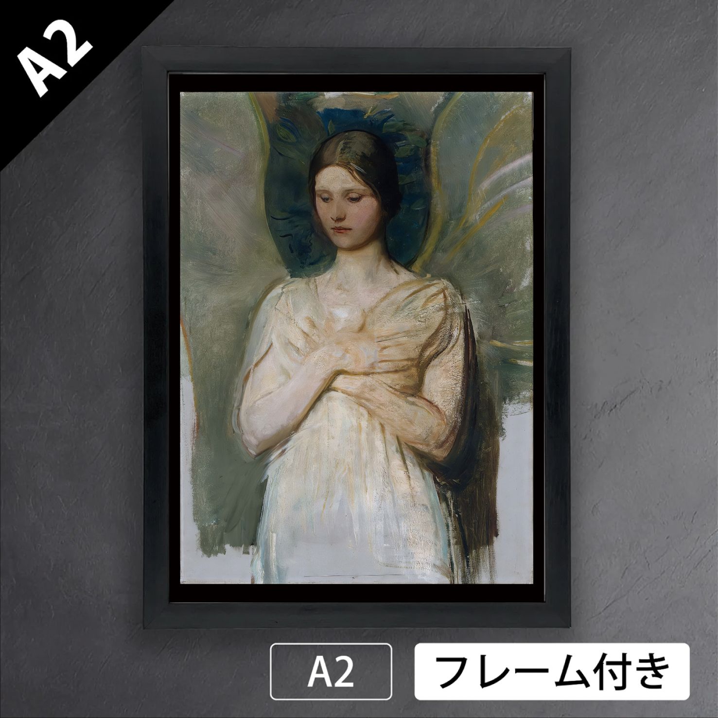アボット・ハンダーソン・セイヤー「天使」（1903年） Angel