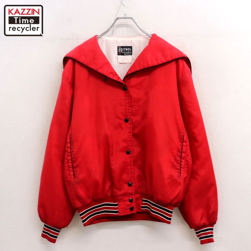 90s USA製 vintage BUTWIN スタジャン 中綿 ナイロンジャケット