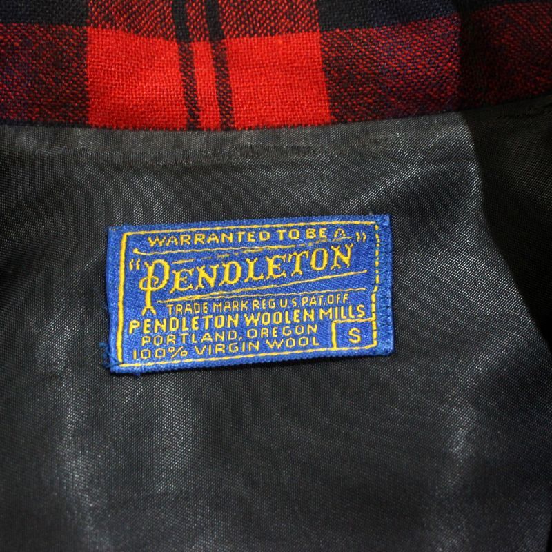 60s vintage PENDLETON チェック柄 ウール テーラードジャケット