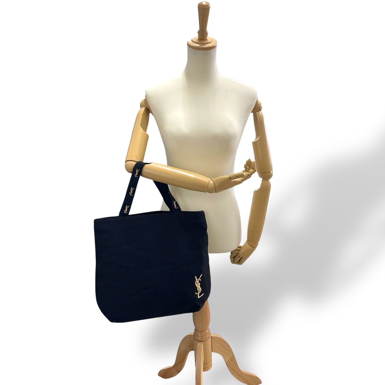 極美品 A4収納可 Yves Saint Laurent イヴサンローラン トートバッグ