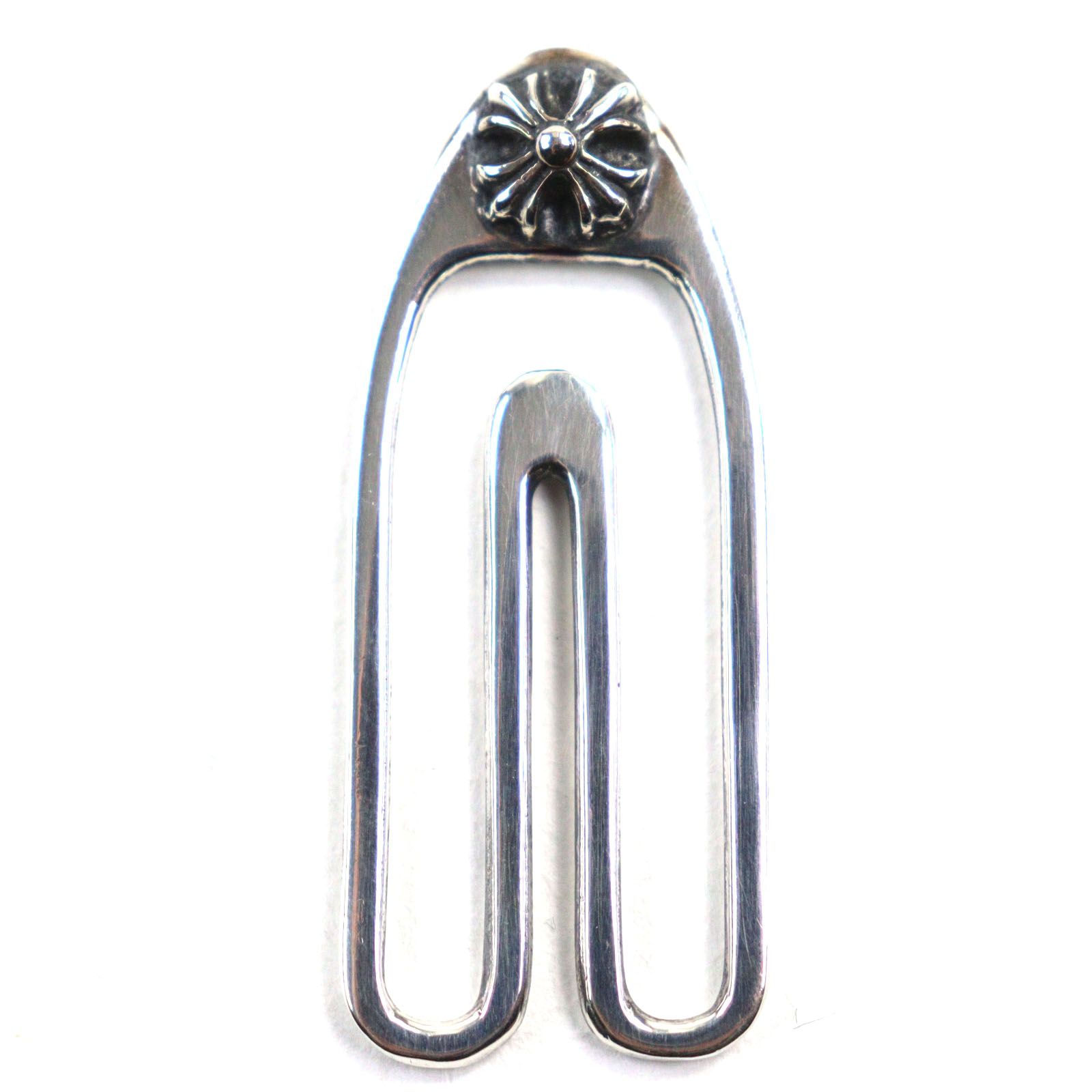 美品▽CHROME HEARTS クロムハーツ PAPER CLIP ペーパー クリップ 925