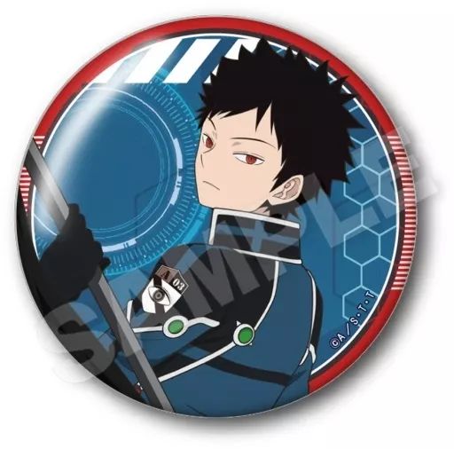 中古】バッジ・ピンズ 風間蒼也 「ワールドトリガー トレーディング缶