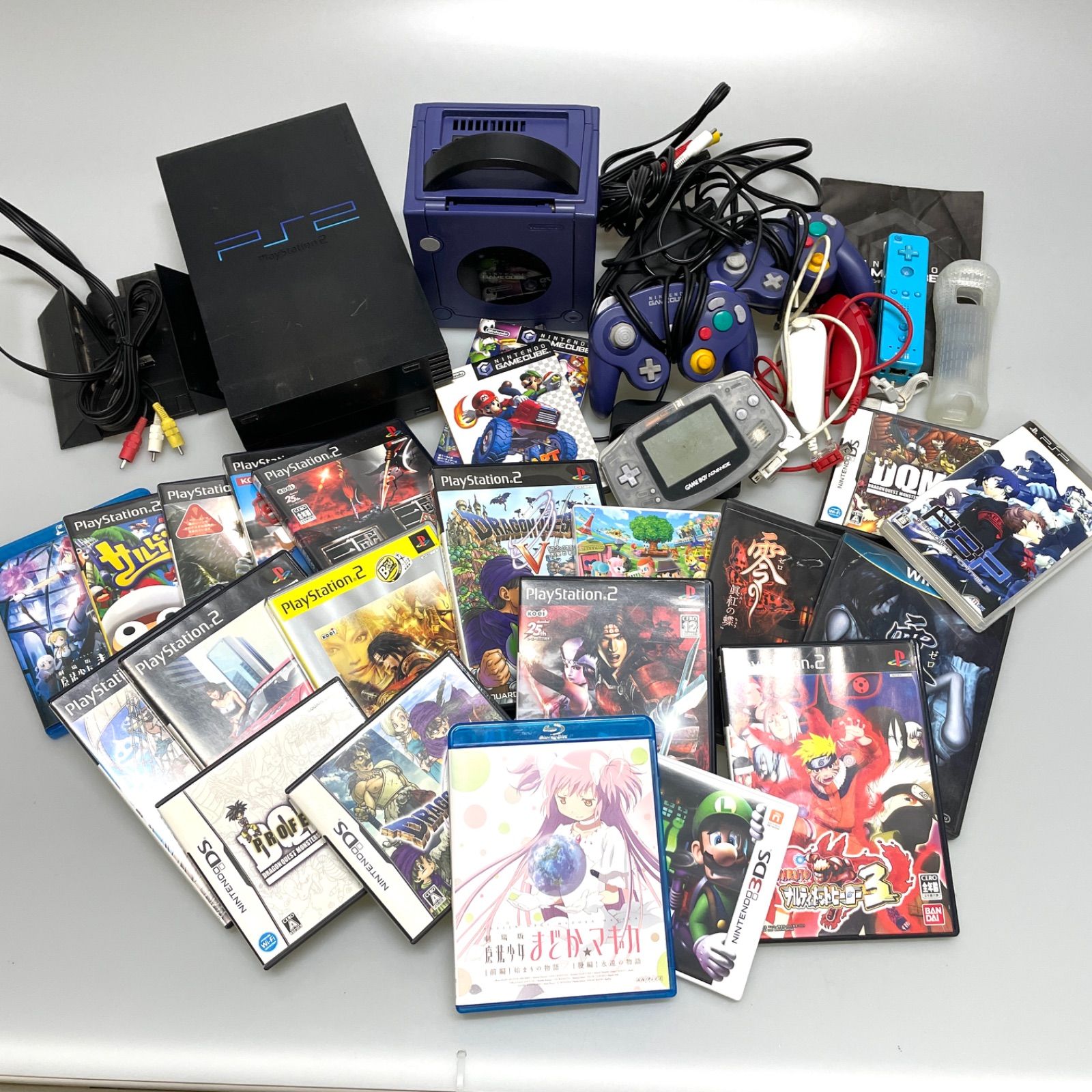 NK 119 品 PS 2 ゲームキューブ 本体 ソフト コントローラー他 まとめ売り