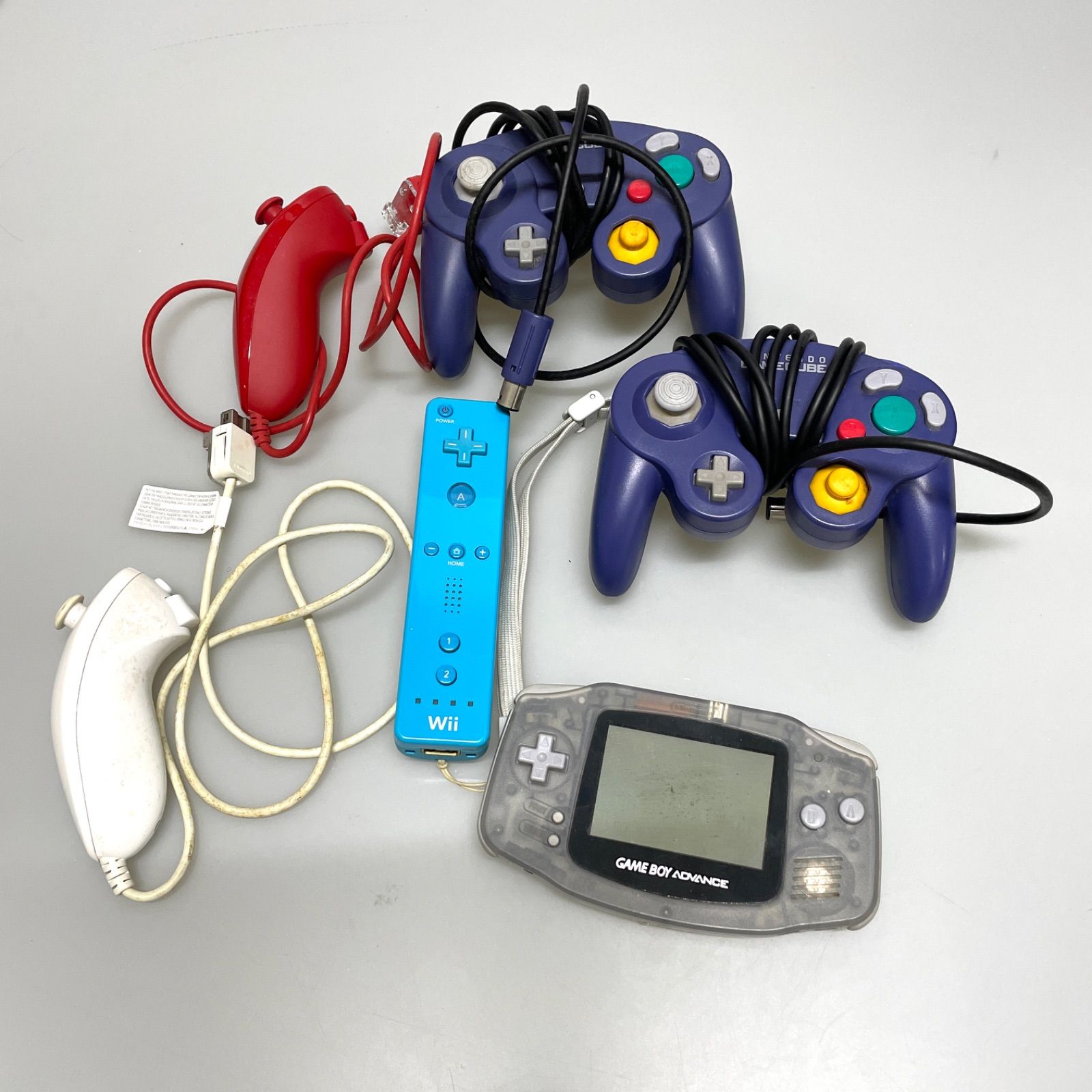 NK119 【ジャンク品】PS2 ゲームキューブ 本体 ソフト コントローラー 