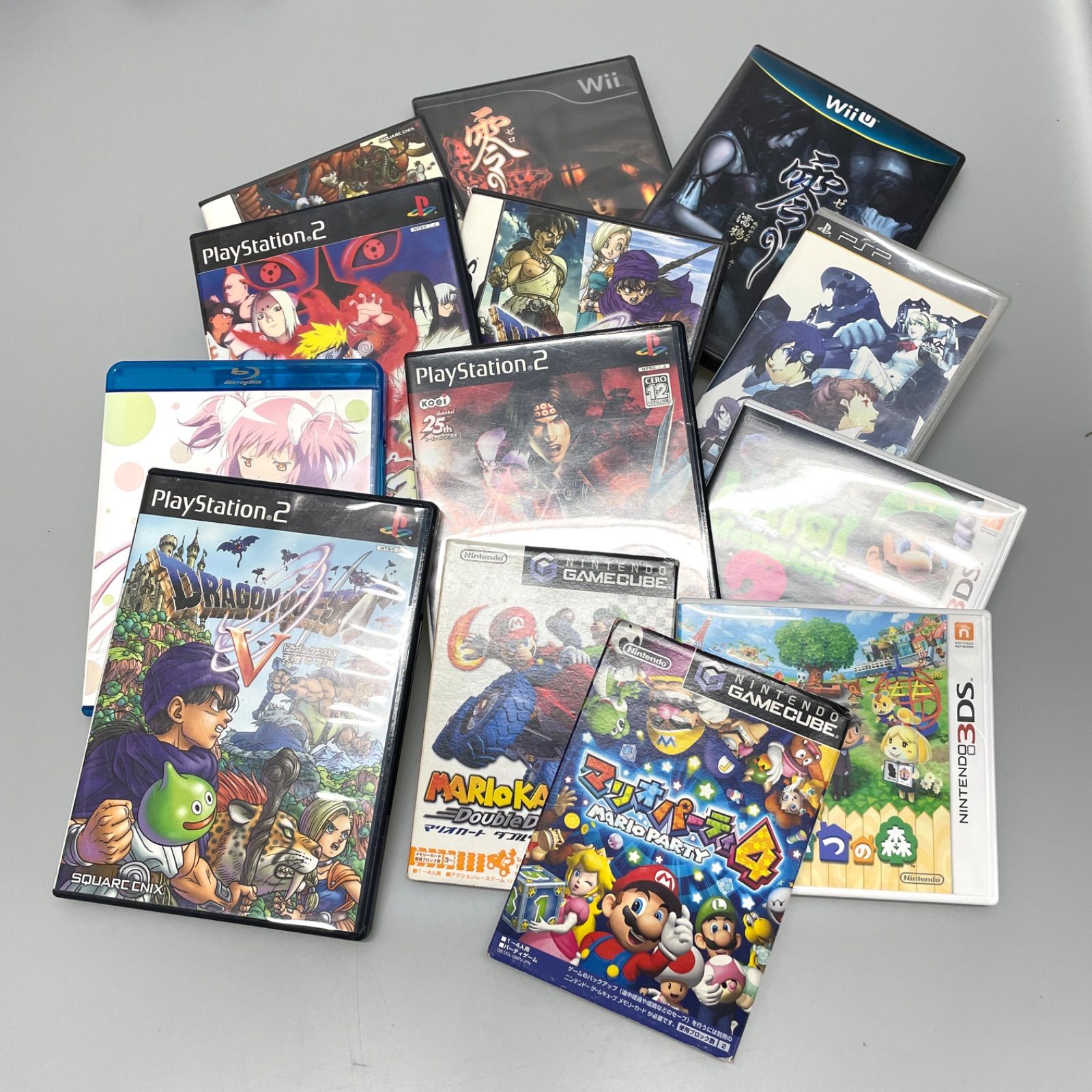 NK 119 品 PS 2 ゲームキューブ 本体 ソフト コントローラー他