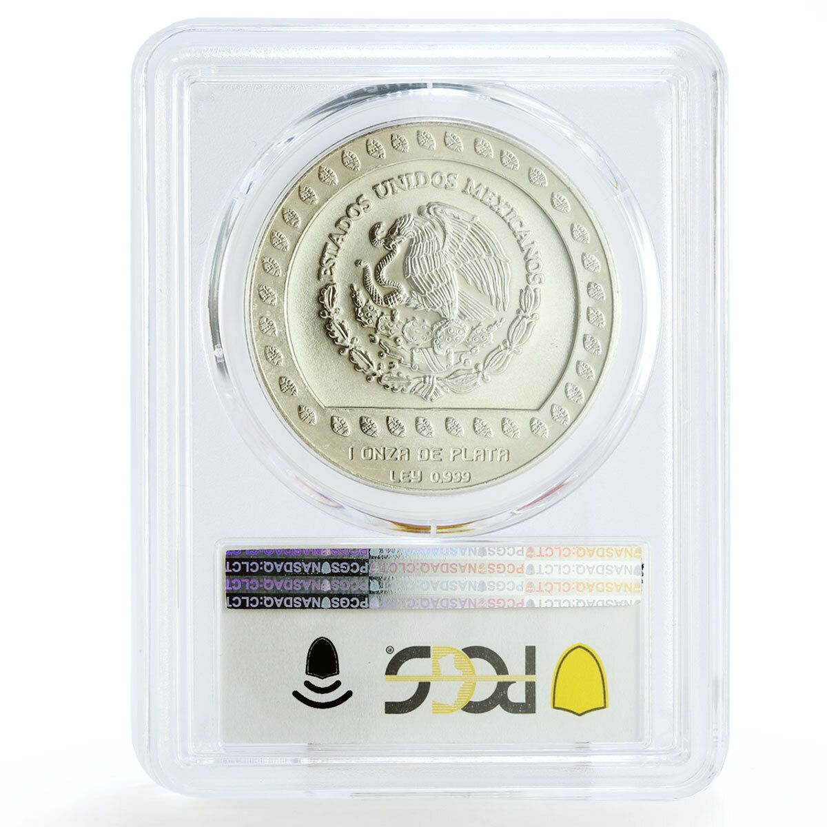 メキシコ 100 ペソ ゲレロ アギラ イーグル ウォリアー MS66 PCGS 銀貨