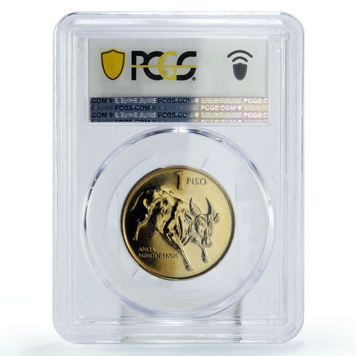 フィリピン 1 ピソ 正規貨幣 ホセ リサール KM 243 MS 67 PCGS CuNi コイン 1983