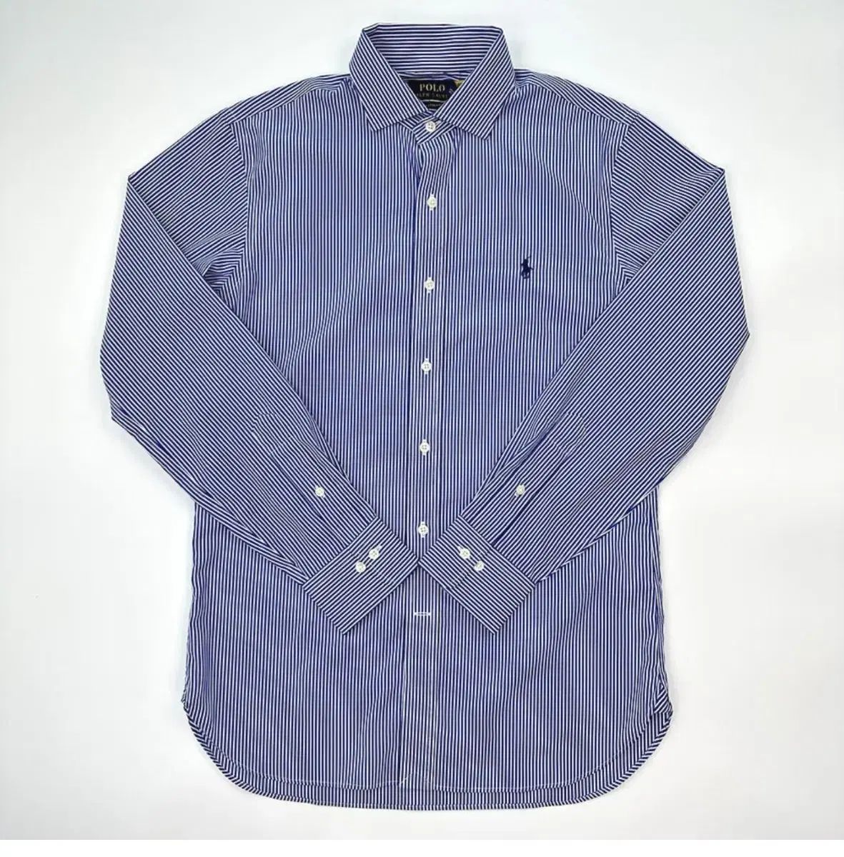 ポロラルフローレン トップ ストライプ 長袖 シャツ