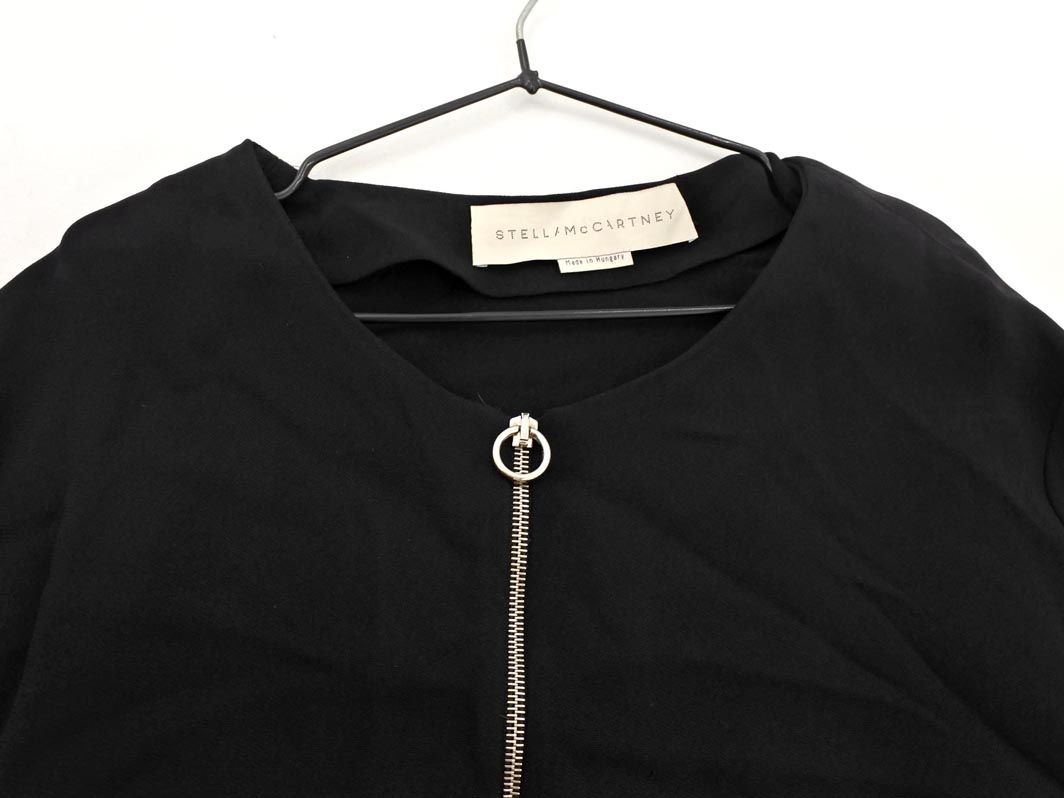 STELLA McCARTNEY ステラ マッカートニー ブラウス 38 STELLA McCARTNEY ステラ マッカートニー ハーフジップ ブラウス