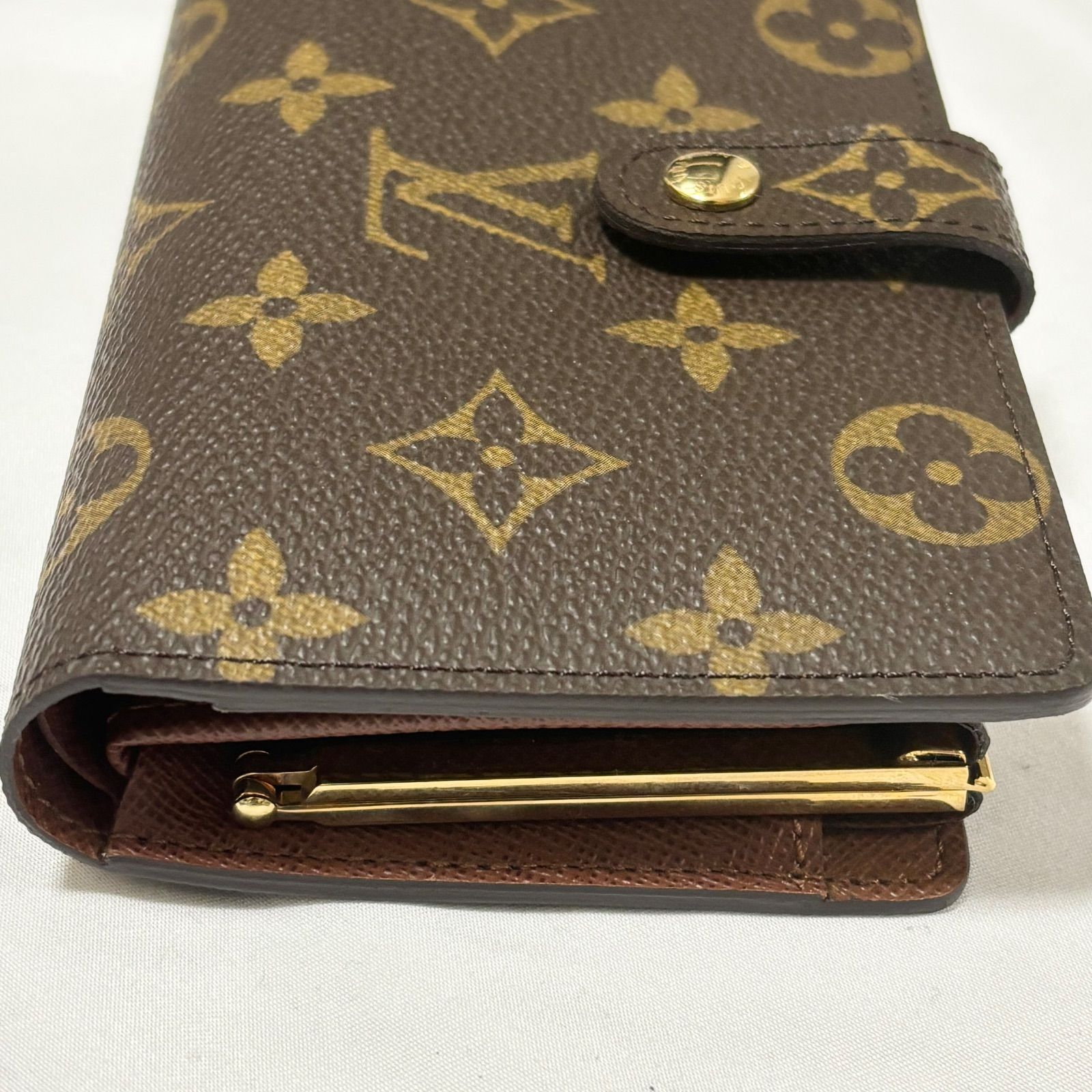 送料無料】【美品/ほぼ未使用】Louis Vuitton/ルイヴィトン/二つ折り