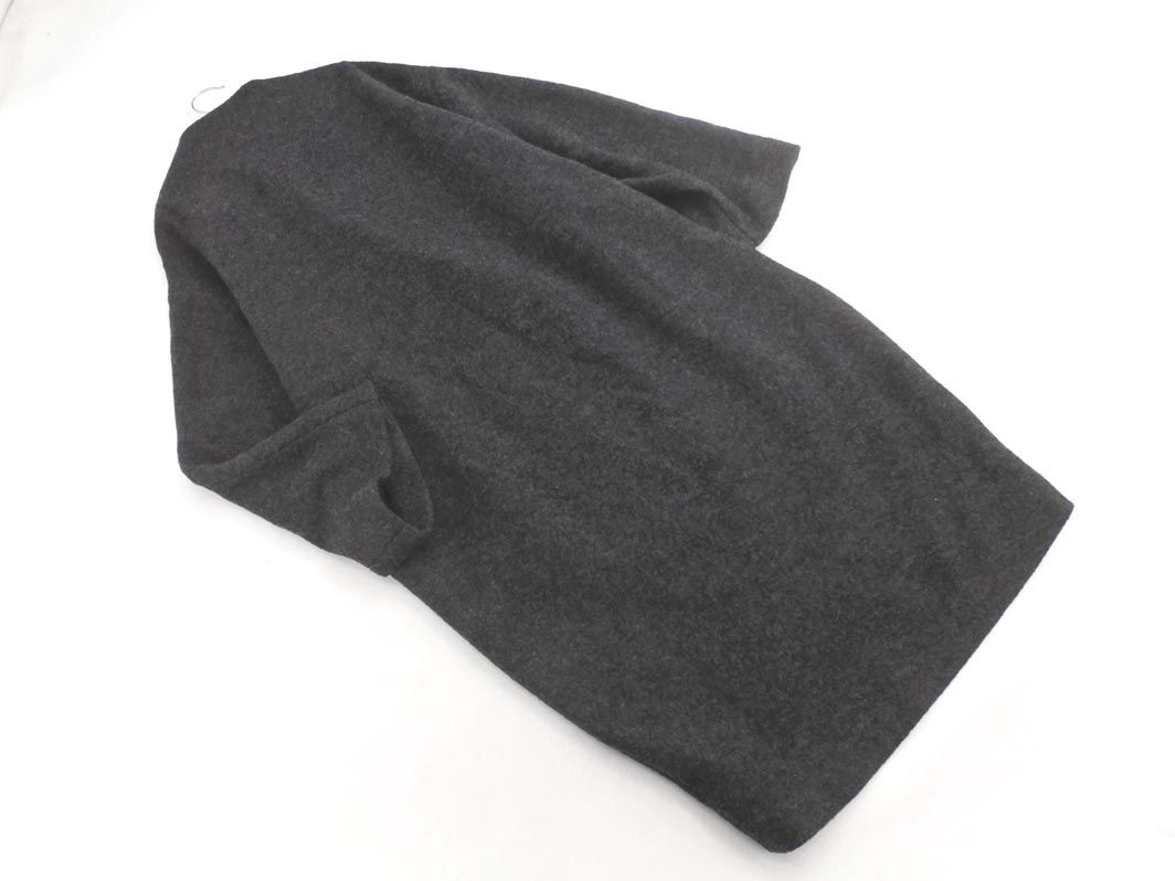 alice olivia アリスアンドオリビア ウール100% ノーカラー コート