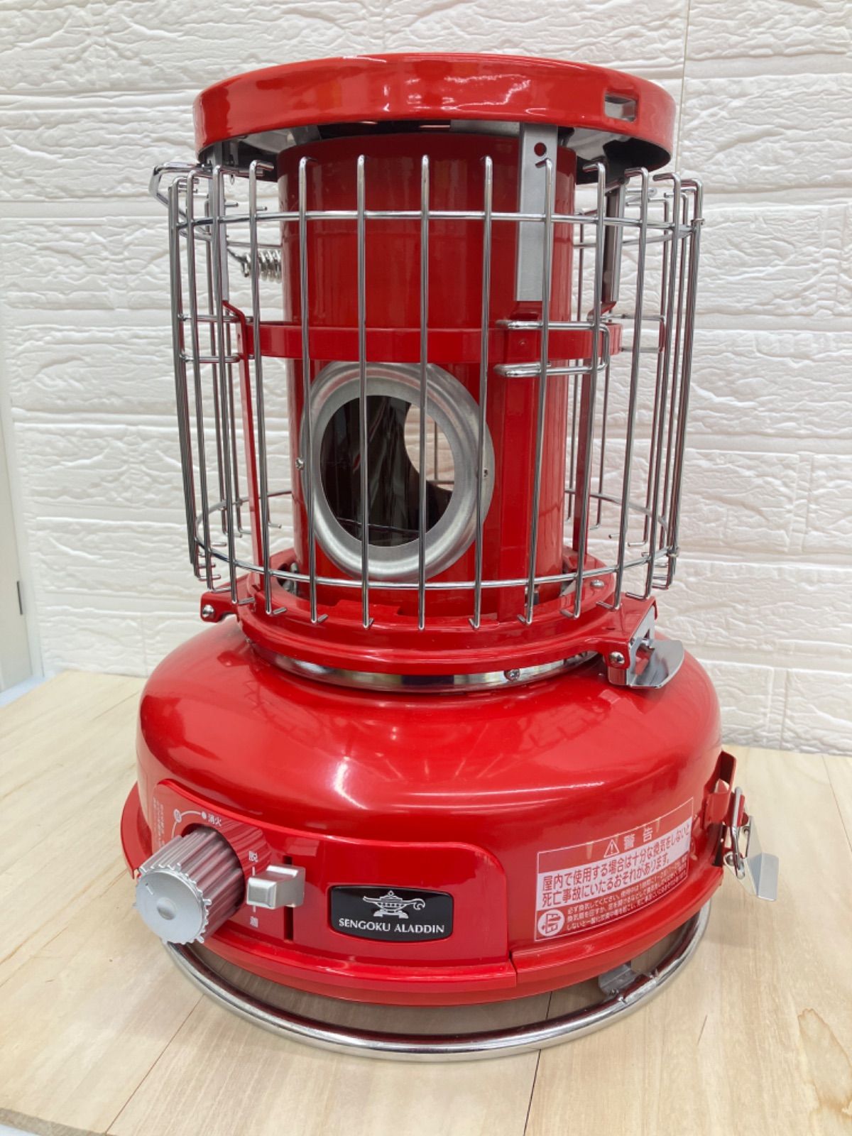 美品】センゴクアラジン ポータブルガスストーブ SAG-BF01 - メルカリ