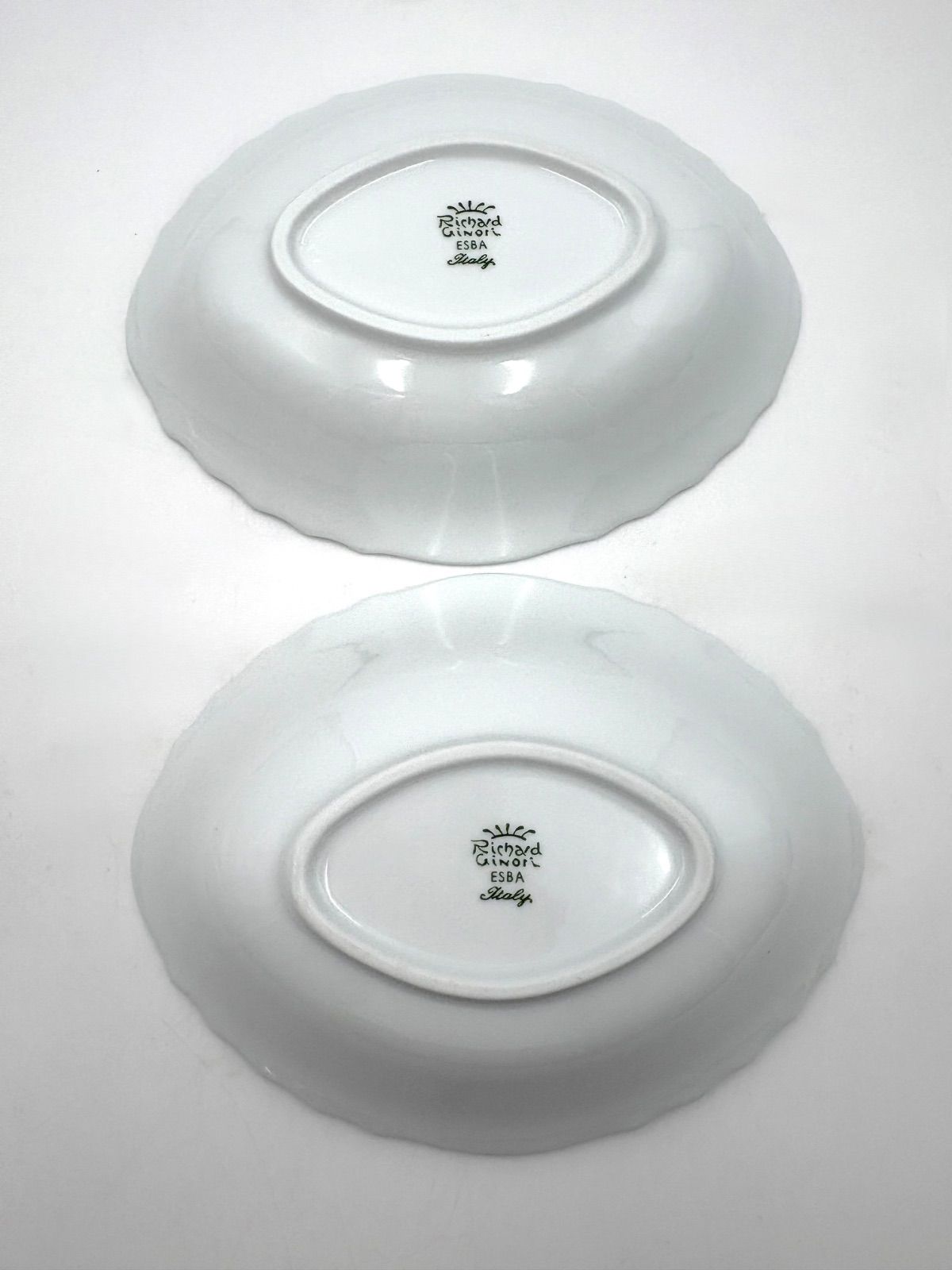 未使用保管品 Richard Ginori リチャードジノリ 菱形 深皿 20cm