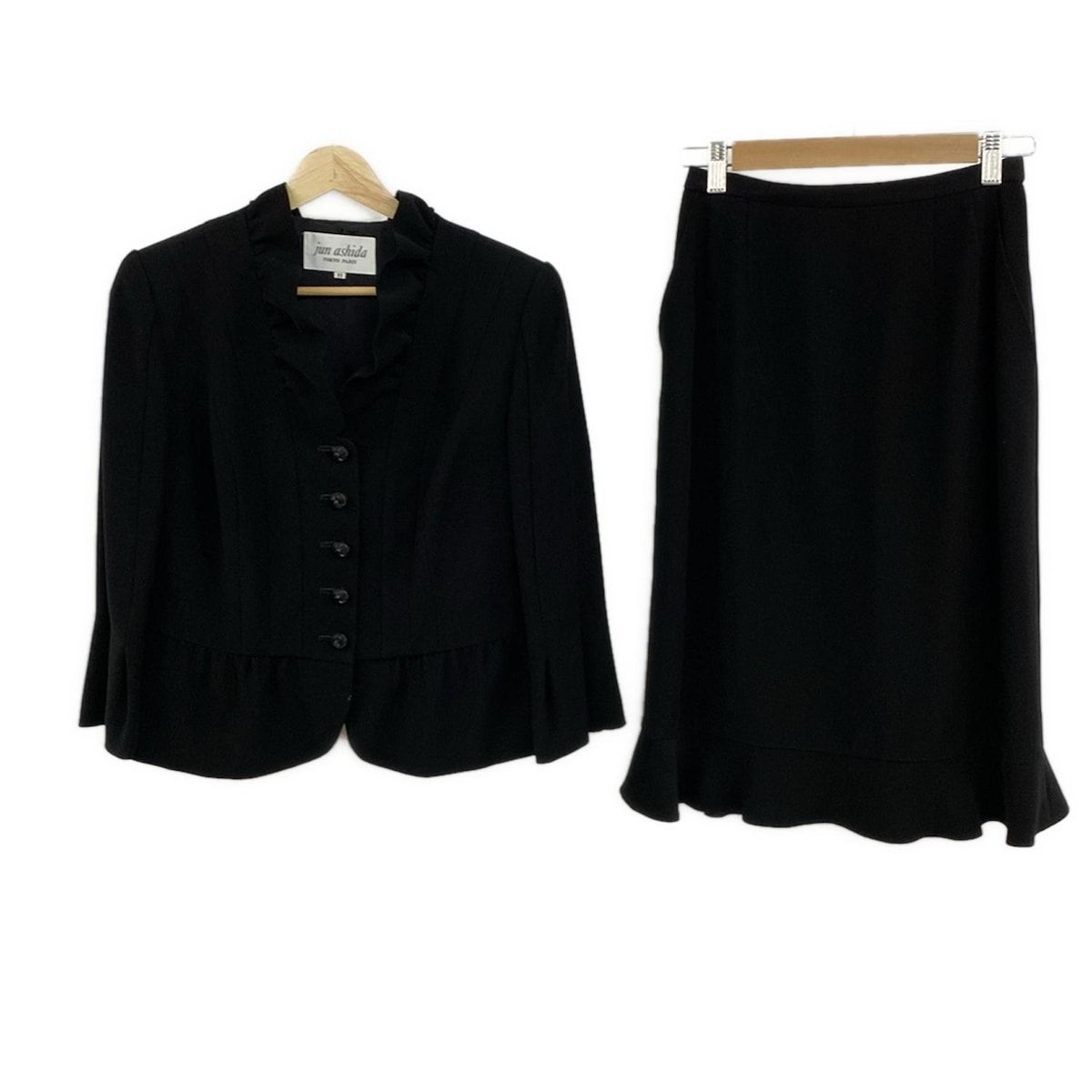 JUN ASHIDA ジュンアシダ スカートスーツ レディース - 黒