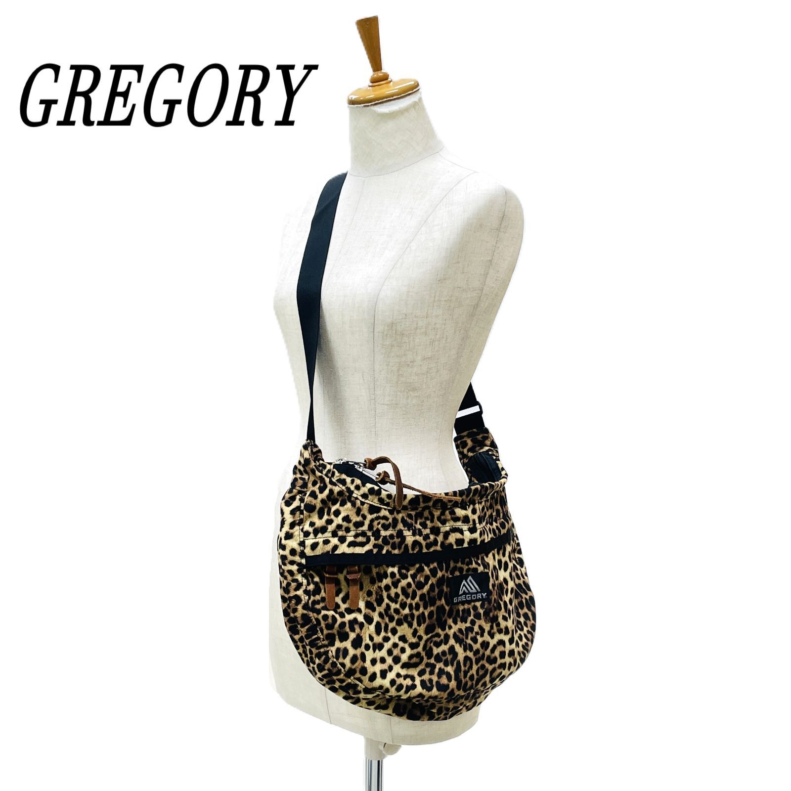 GREGORY グレゴリー STACHEL サッチェルM レオパード