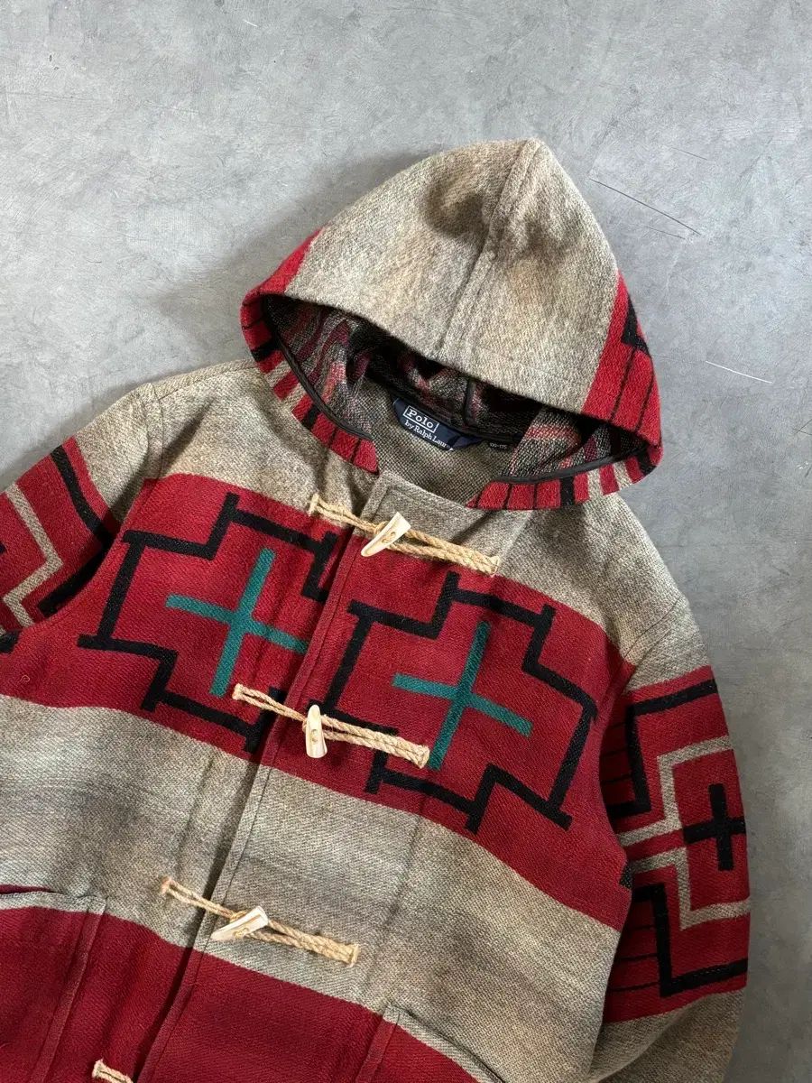 Polo ポロ ラルフローレン 90 s aztec アズテック ダッフルコート