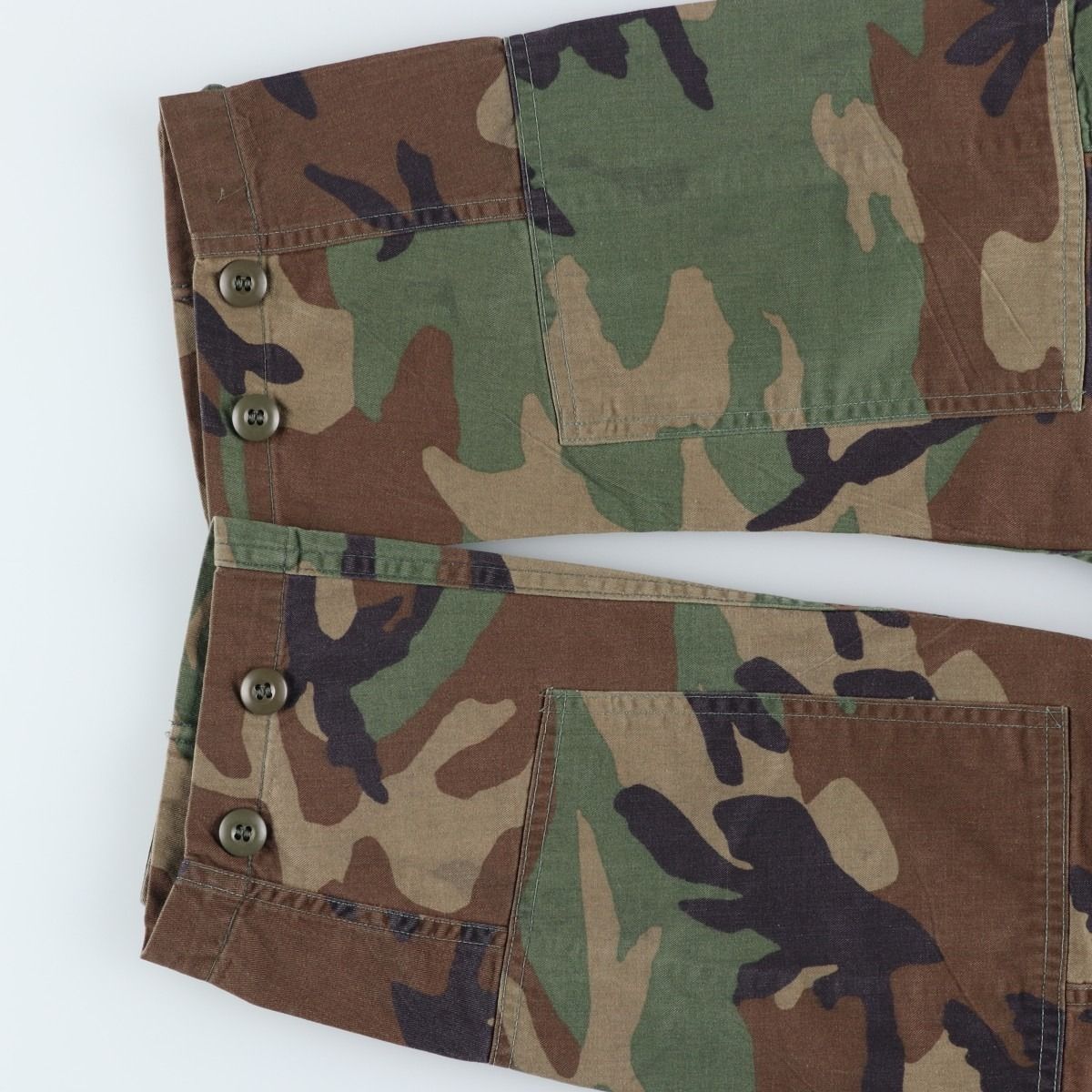 古着 90年代 米軍実品 迷彩柄 ウッドランドカモ B.D.U ミリタリー