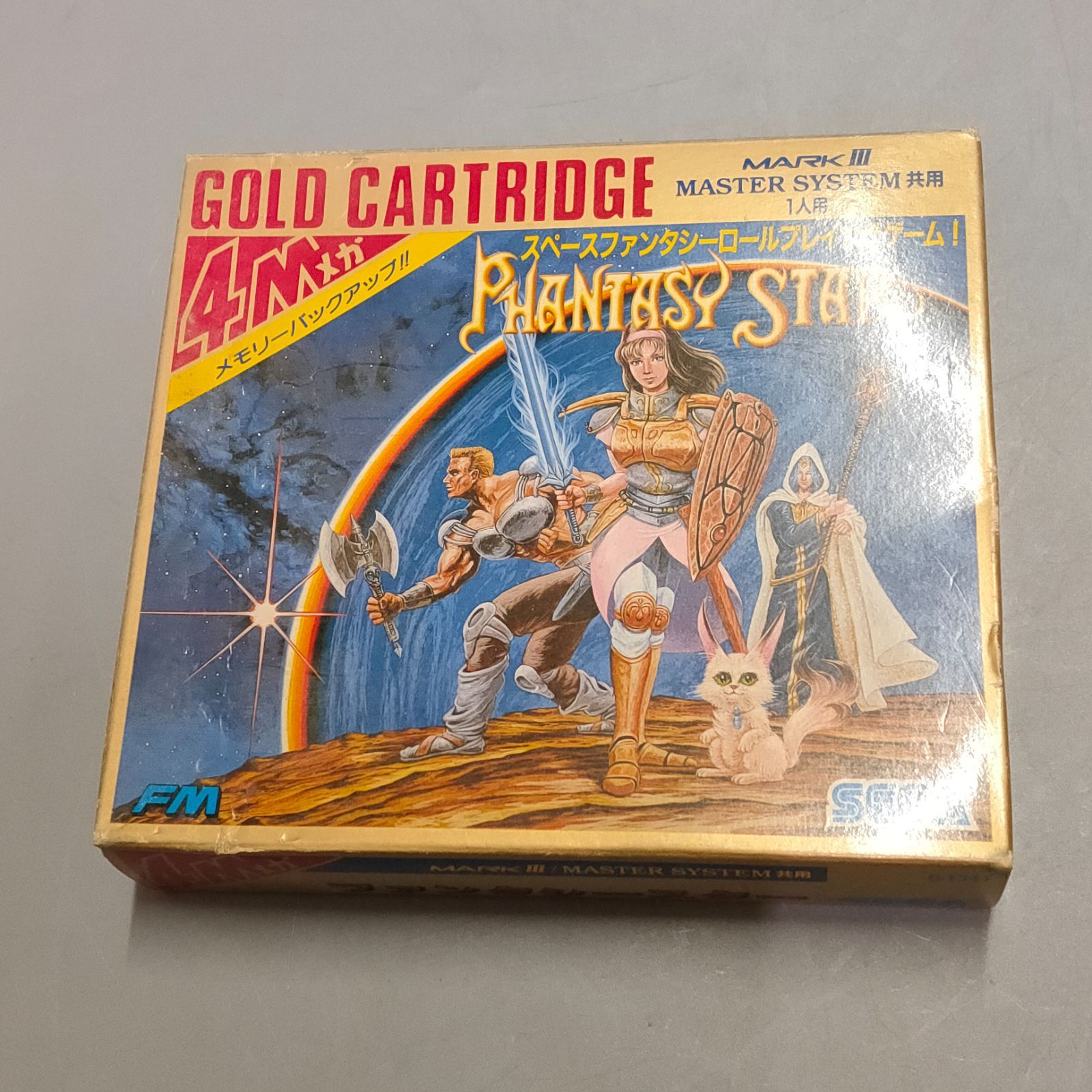 M 980 MARKⅢ マスターシステム共用 ファンタシースター 動作未チェック