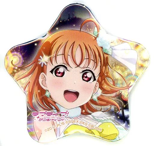 中古】バッジ・ピンズ 高海千歌 「ラブライブ!サンシャイン!! キャラ