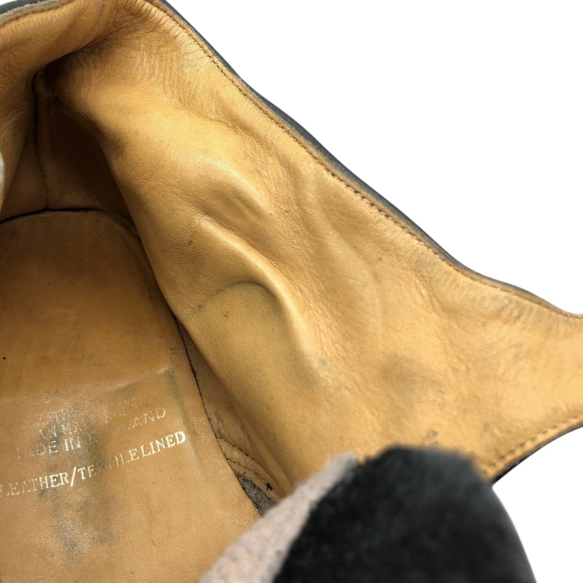 モンクストラップブーツ 英国製