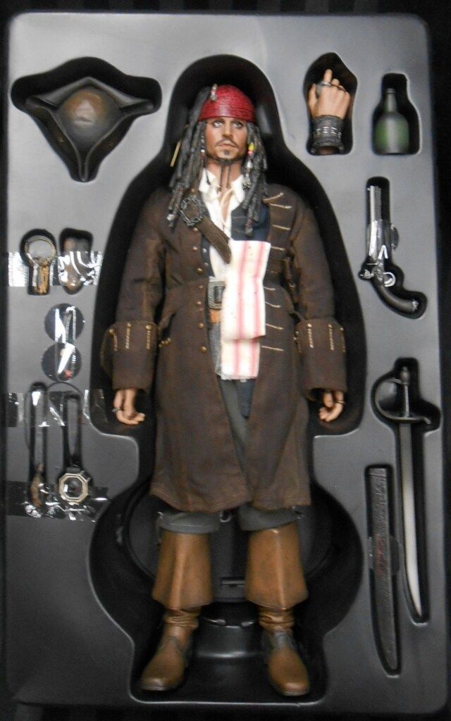 HOTTOYS MOVIE JACK SPARROW MMS 42