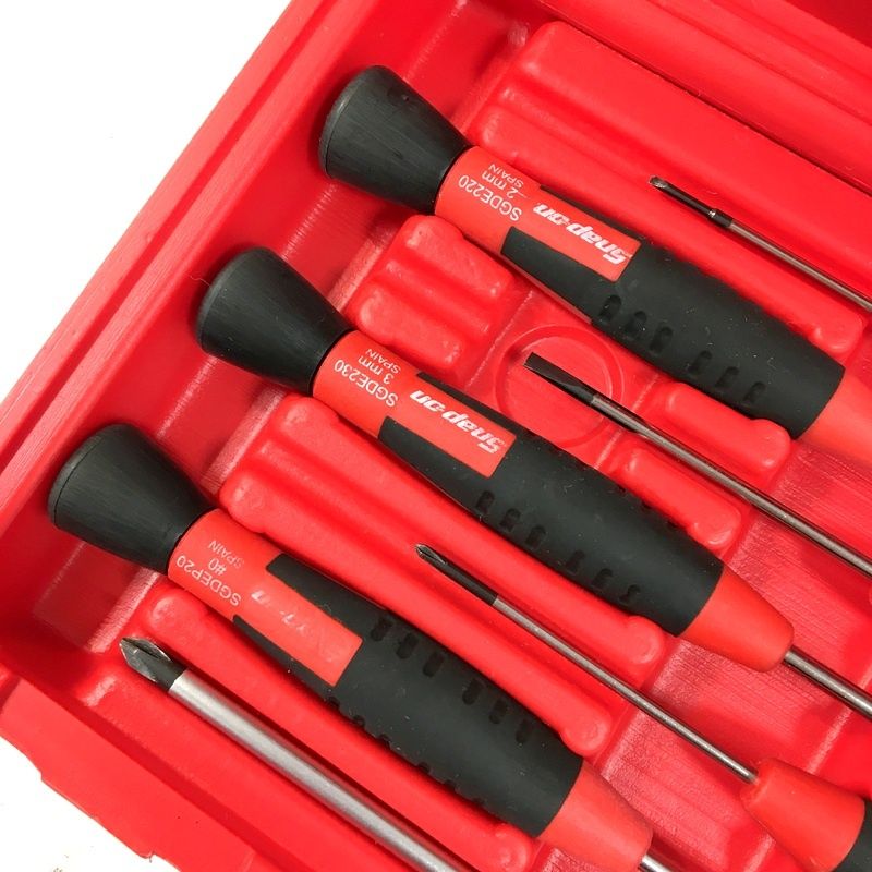 Snap-on スナップオン 電工用ミニドライバー 7本セット SGDE 70 精密ドライバーセット 工具 DIY DW 3672