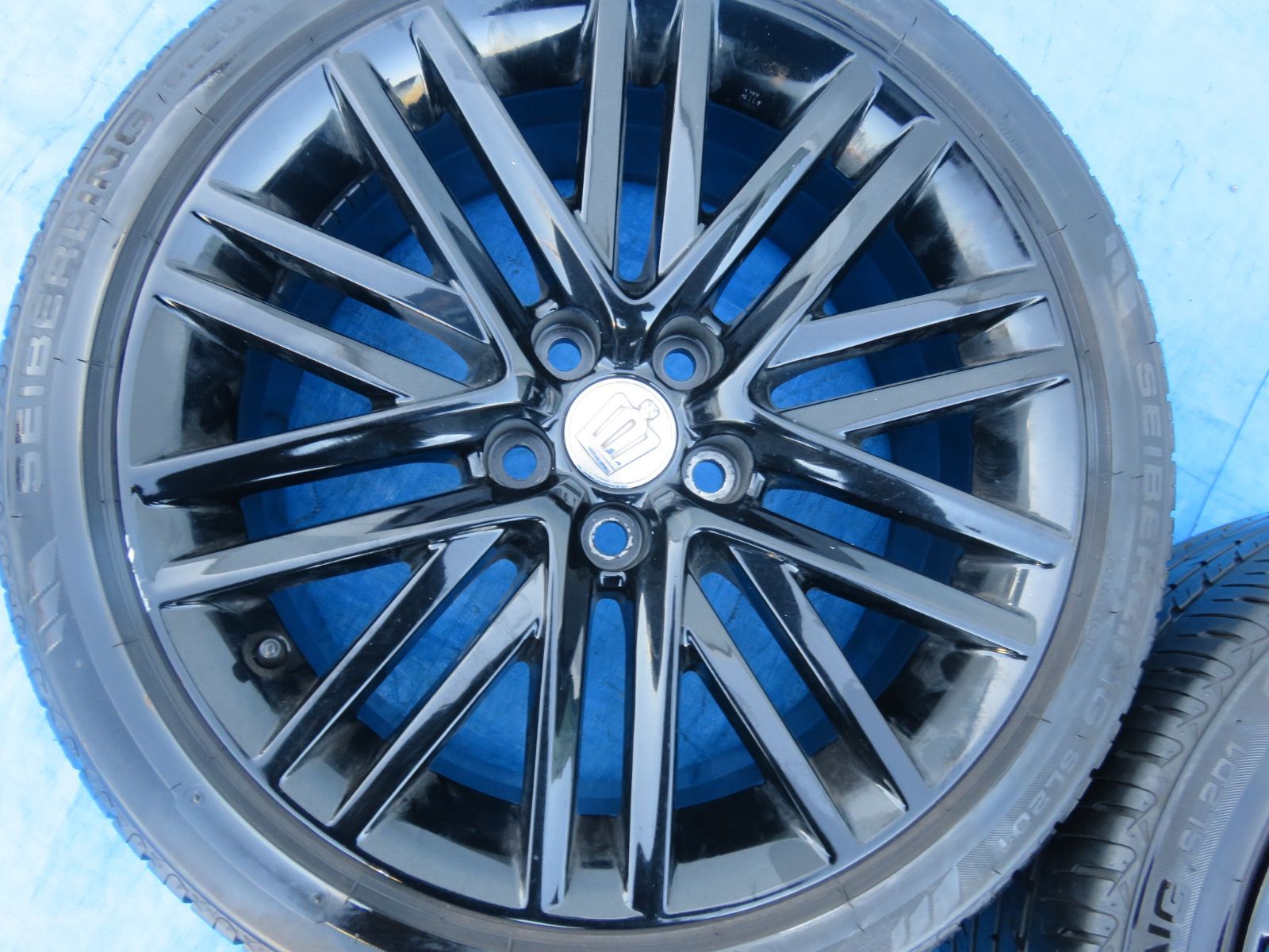 SFC 3781 クラウン アスリート 210系 18インチ 18 8 0 J 40 5穴 PCD 114 3 ホイールタイヤ 225 45 R 製 2本セット GRS 210 ARS AWS