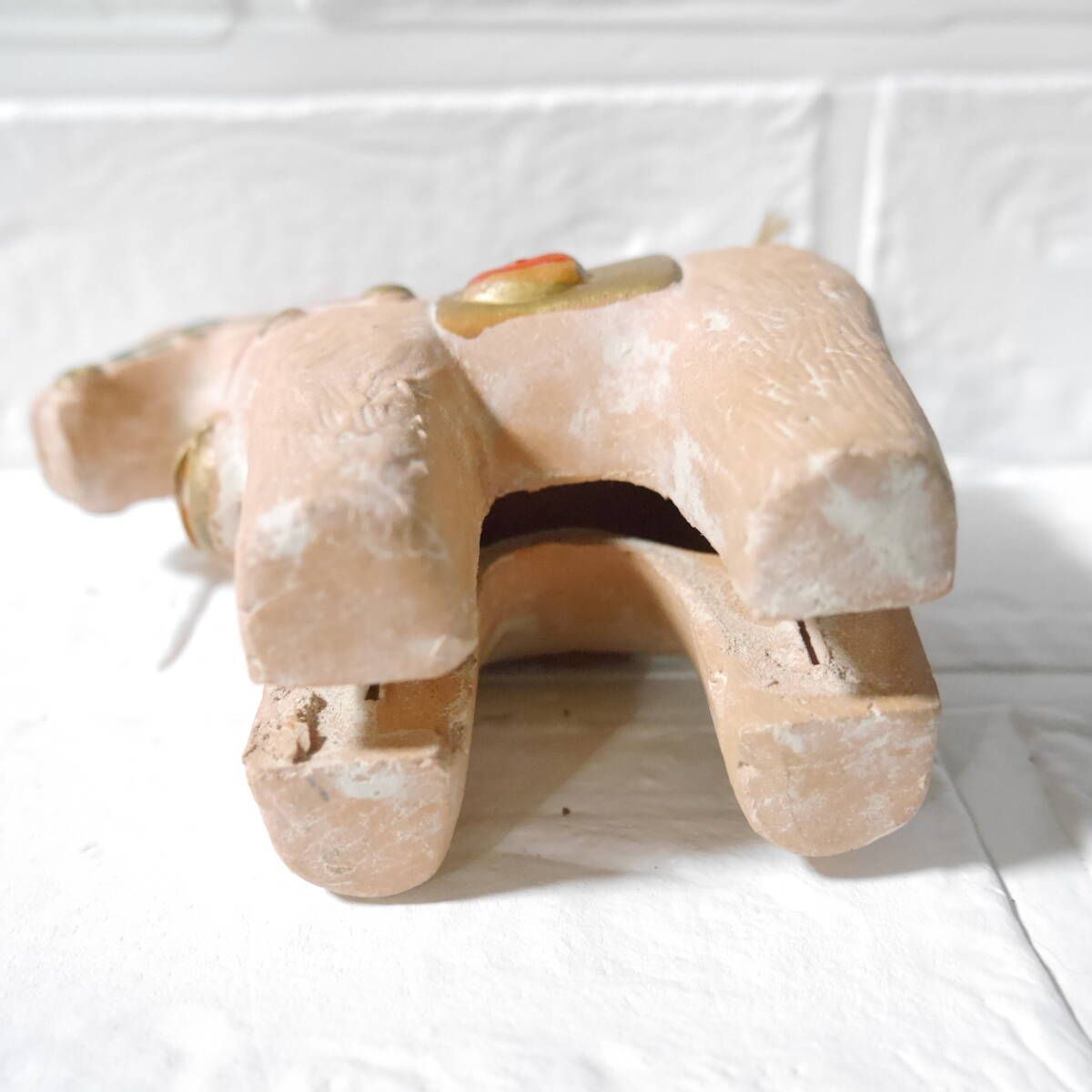 AY □ 馬 □ うま ウマ 土鈴 土人形 民芸品 置物 郷土玩具 中古 - メルカリ