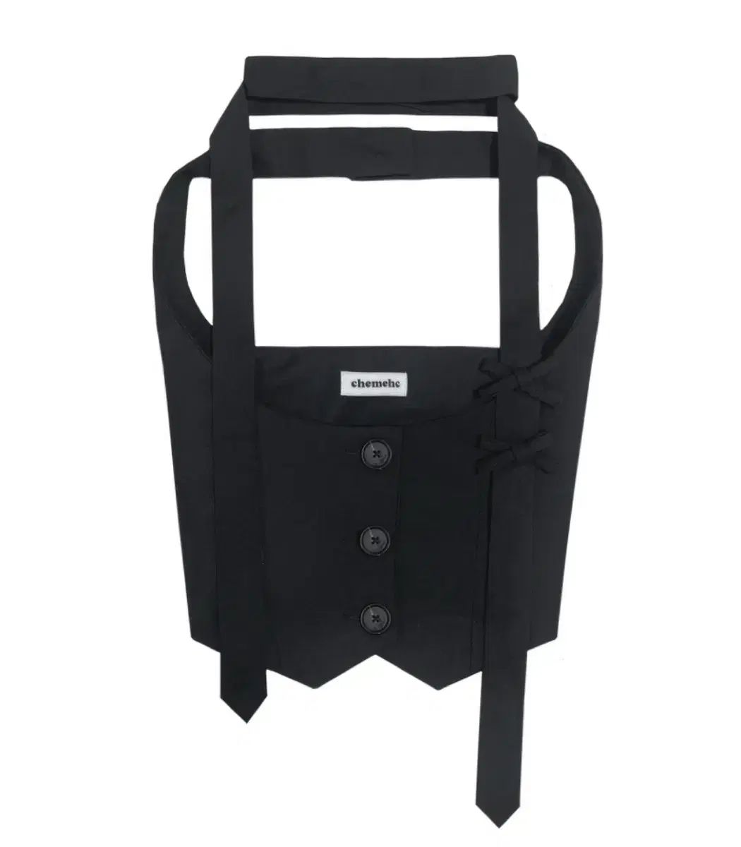 チェメ씨 リーボントゥイルベスト チャコール