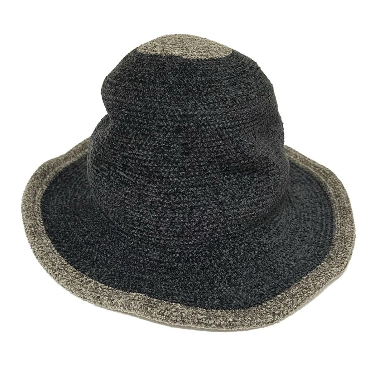 JACQUES LE CORRE(ジャックルコー) ハット - 黒×ライトグリーン - メルカリ