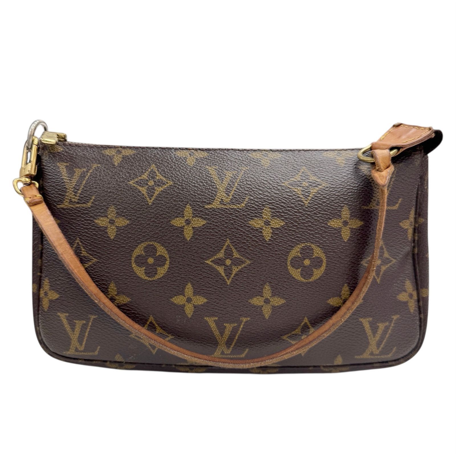 LOUIS VUITTON ルイヴィトン ポシェットアクセソワール M 40712 アクセサリーポーチ モノグラム モノグラムキャンバス ブラウン系 レディース お洒落 カジュアル デイリー ブランドギャラリー