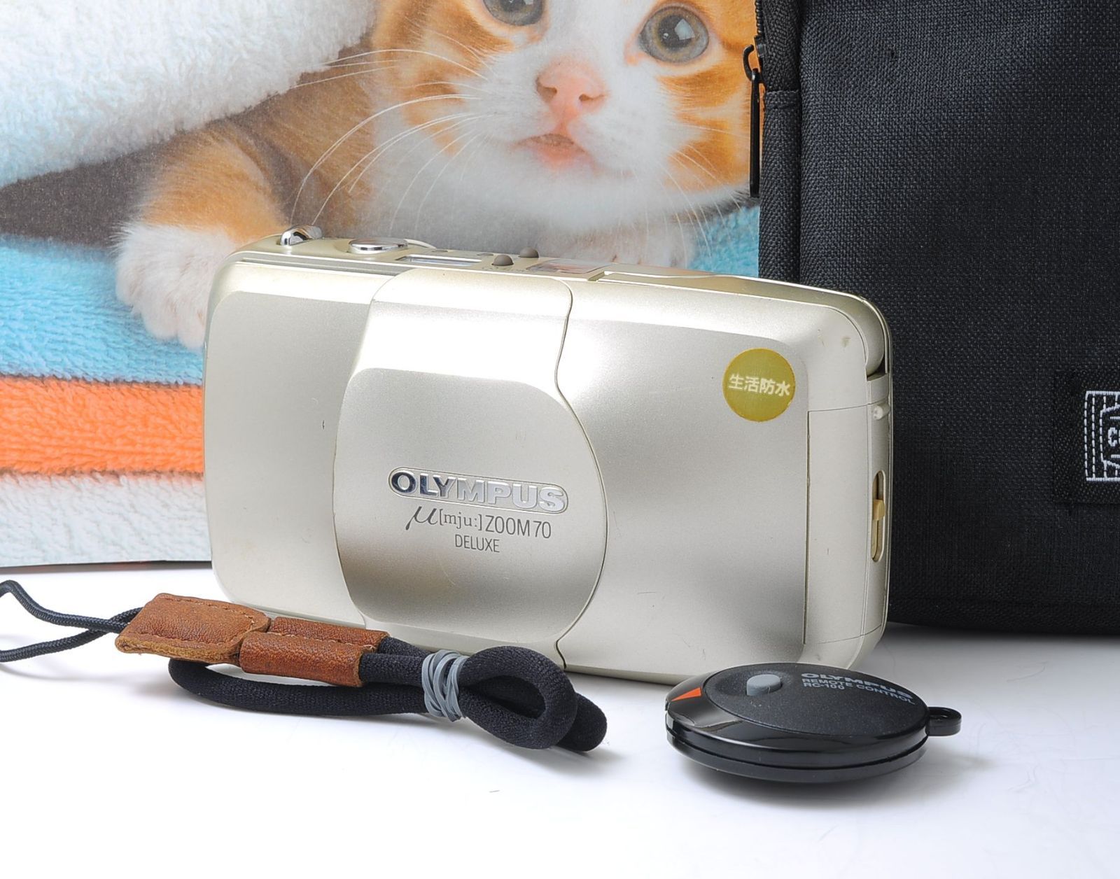 人気の防滴コンパクト！OLYMPUS μ ZOOM 70 DELUXE 35?70mmズーム搭載