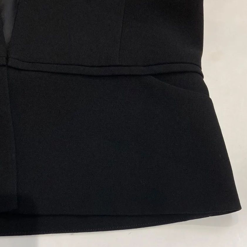 HANAE MORI ハナエモリ ノーカラージャケット サイズ40 154〜162