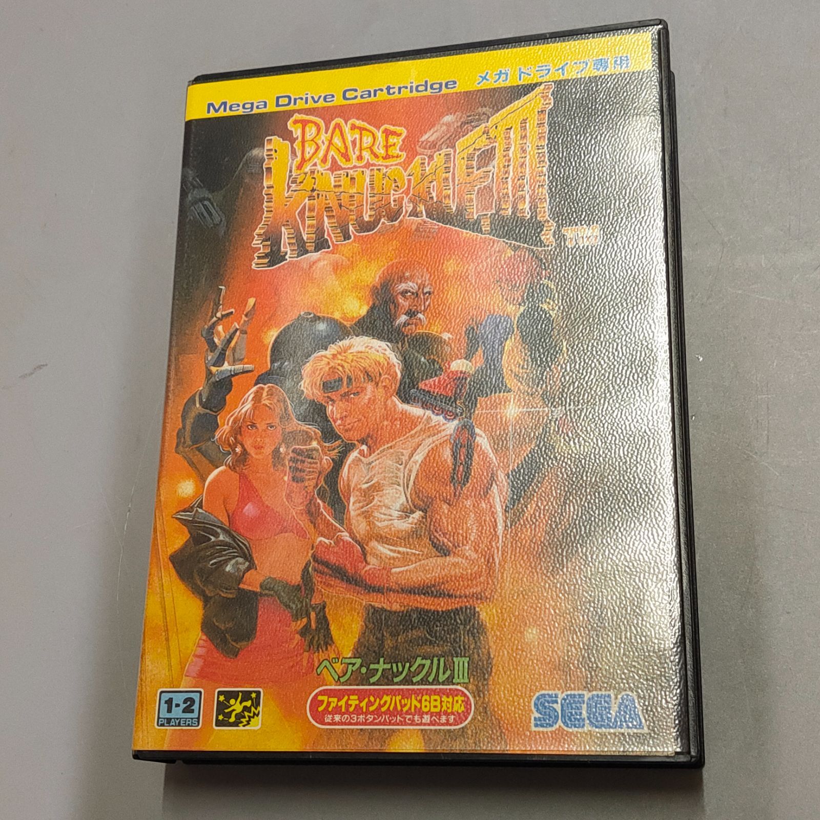  M 981 メガドライブ ベア ナックルⅢ 動作未チェック ソフト メガドライブ