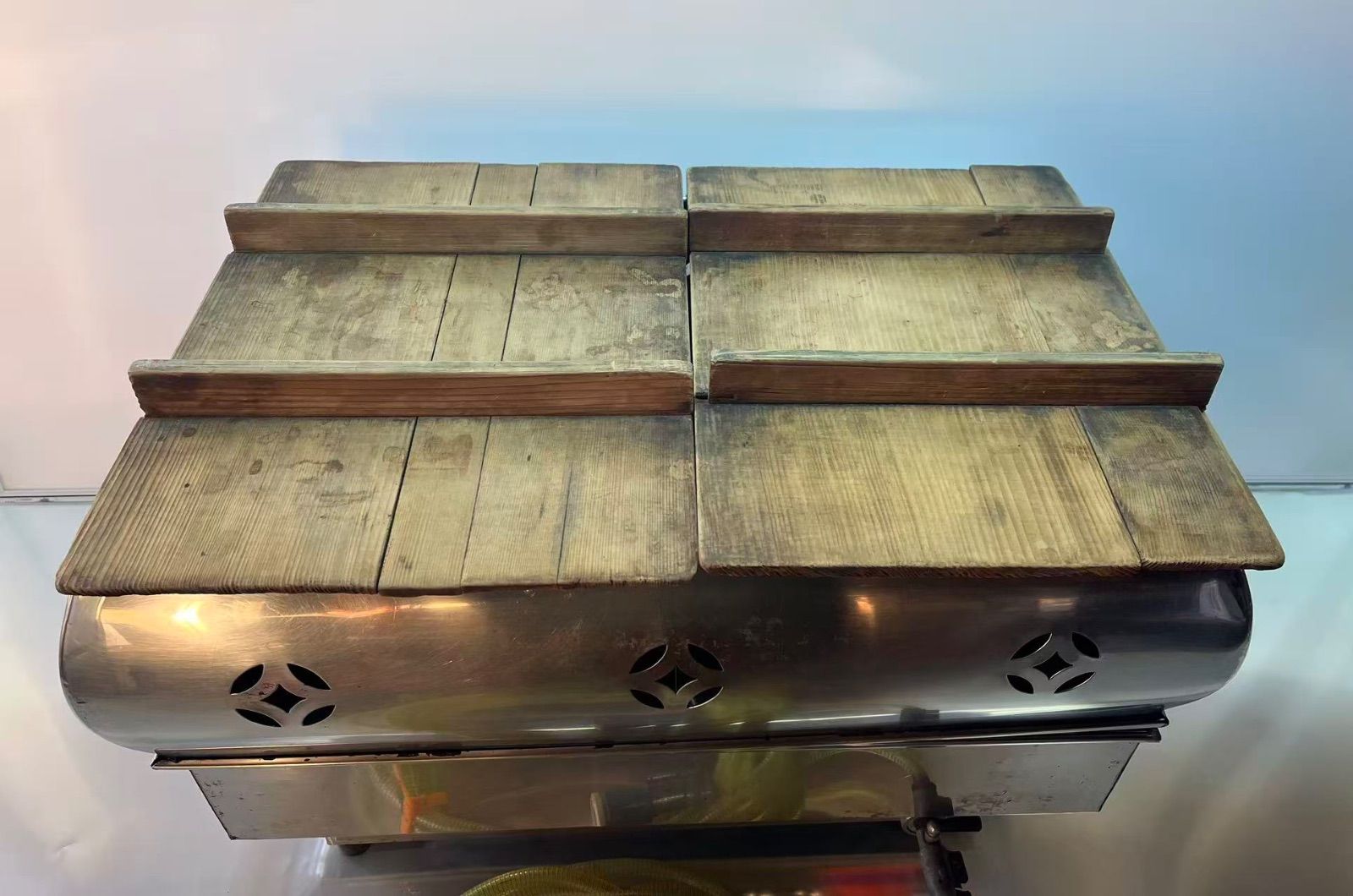 業務用 電気おでん鍋 年代物 キッチン おでん 鍋 業務用 調理器具 プロパンガス用 Yー16型