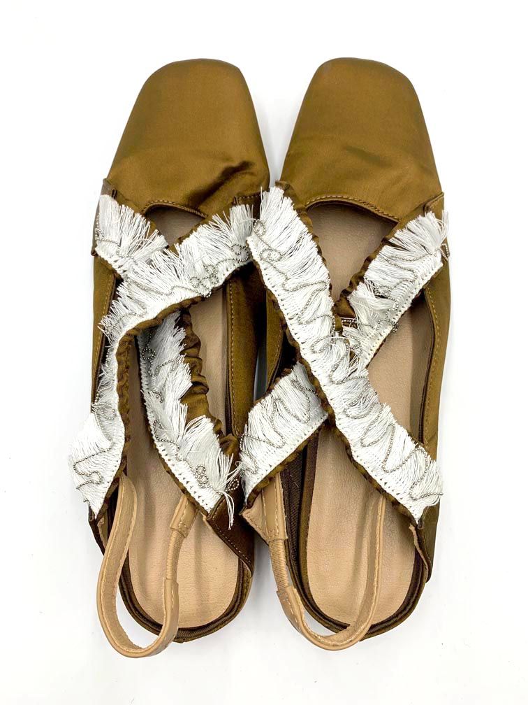 SANSeLF サンセルフ tassel cross ballet タッセルクロス バレエ