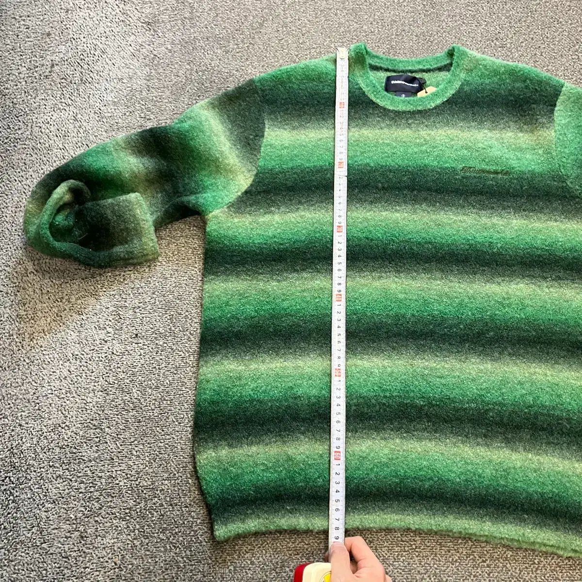 690 ディスイズネバーザット ストライプ ニット - メルカリ