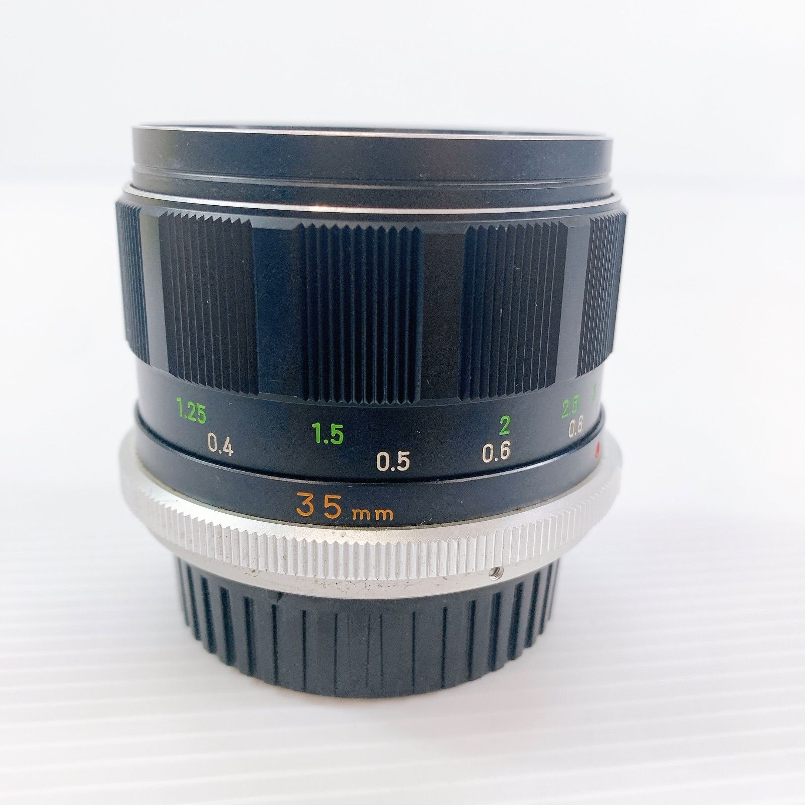 H-166 MINOLTA MC W.ROKKOR-HG 35mm F2.8 単焦点レンズ 動作品 広角