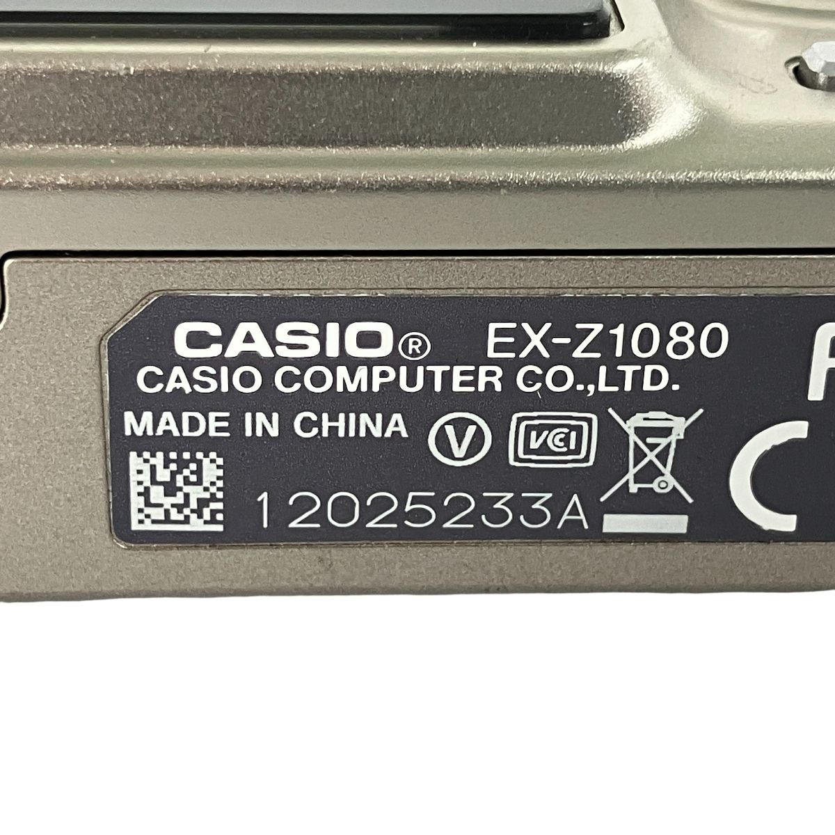  CASIO EX Z 1080 EXILIM コンパクト デジタルカメラ エクシリム カシオ コンデジ コンパクトデジタルカメラ デジタルカメラ