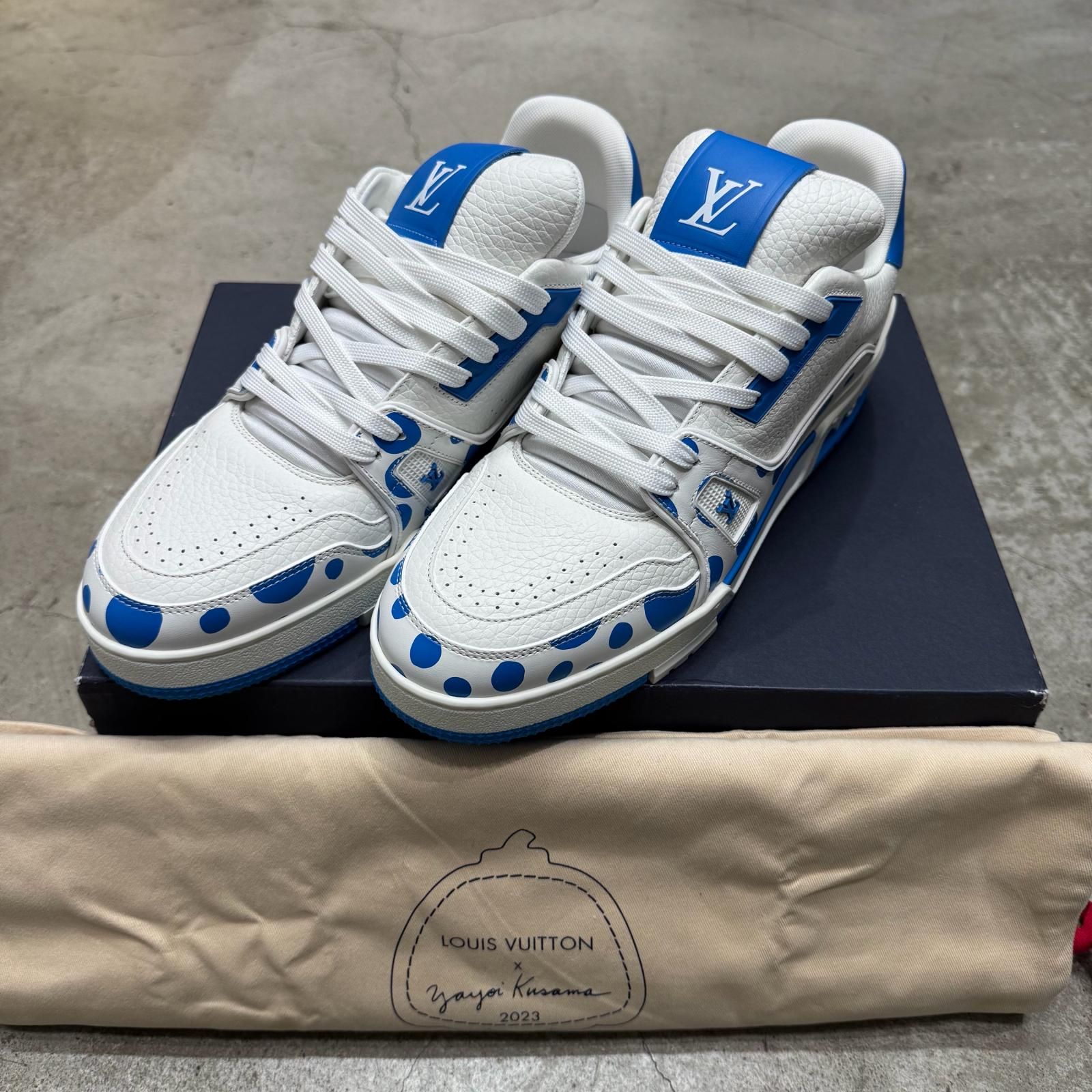 未使用 LOUIS VUITTON 21SS LVトレイナー ライン スニーカー